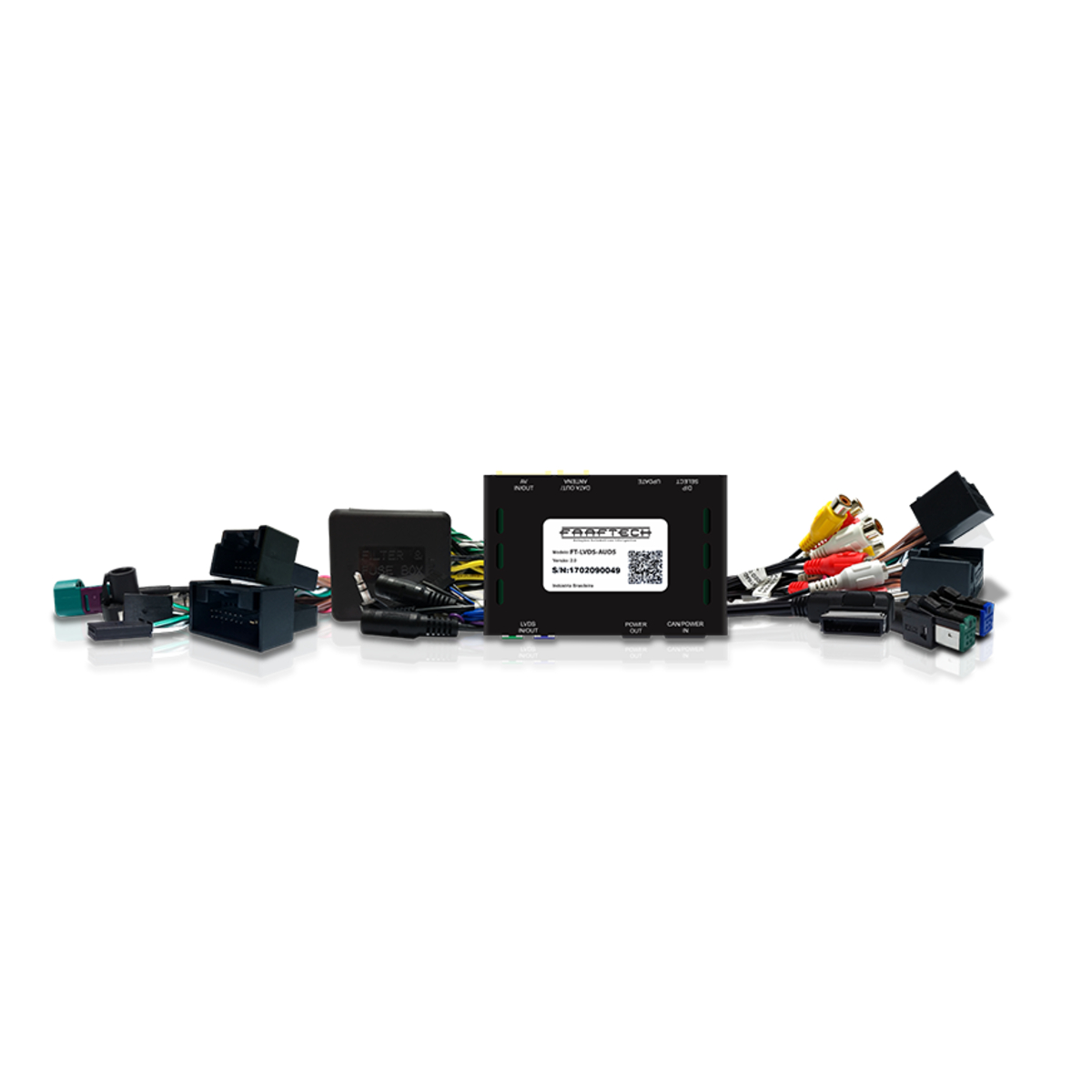 COMP Interface de Vídeo Linha Audi A1 A4 A5 Q3 Q5 FT-LVDS-AUD5 Faaftech + Interface de espelhamento