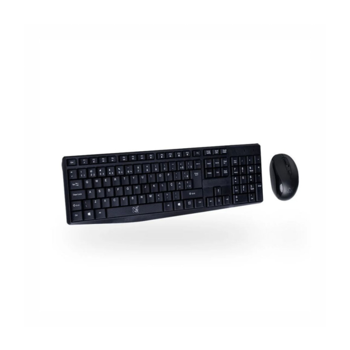 Teclado e Mouse sem fio ARTECK 2 EM 1 RF2.4G Super Silencioso 1600 DPI Preto - Maxprint 60000070