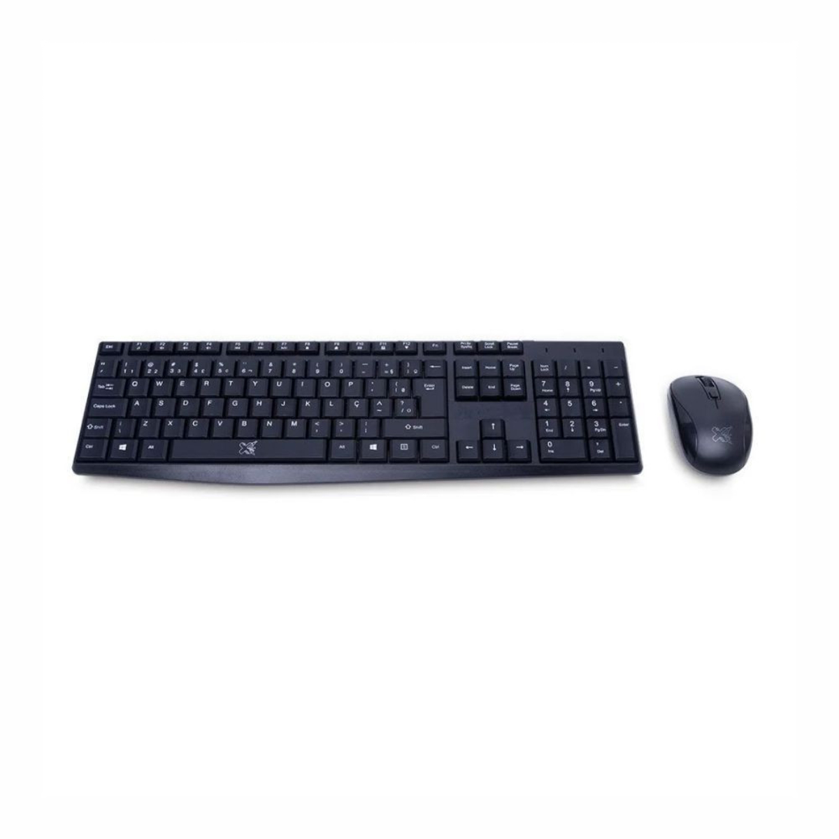 Teclado e Mouse sem fio ARTECK 2 EM 1 RF2.4G Super Silencioso 1600 DPI Preto - Maxprint 60000070