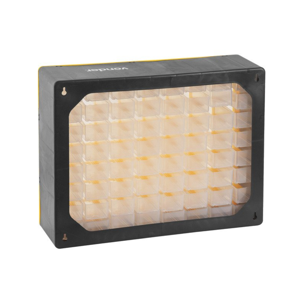 Organizador de Plástico c/ 64 Gavetas p/ Peças Pequeno Porte OPV310 Vonder - 61.08.310.000