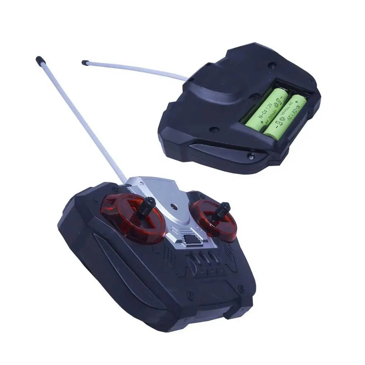 Brinquedo Carrinho de Controle Remoto c/ Pilhas Recarregaveis Luzes Farol 26cm ImportWay-BW026VM