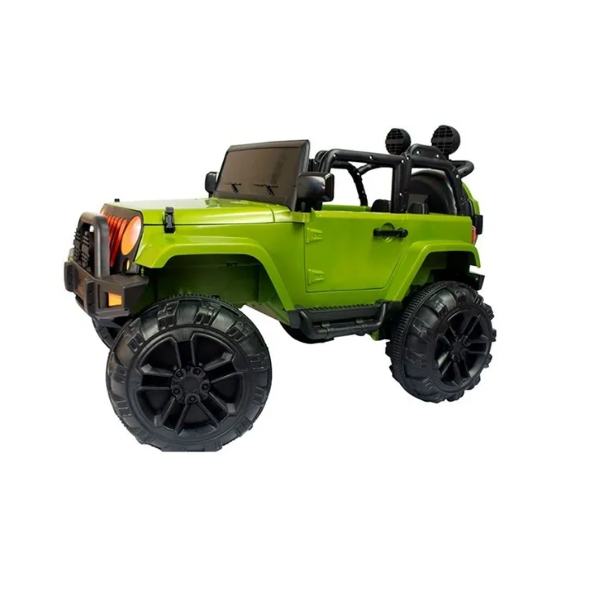 Mini Carro Jipe Elétrico para Crianças Recarregável 12V Controle Remoto Som ImportWay - BW028VD