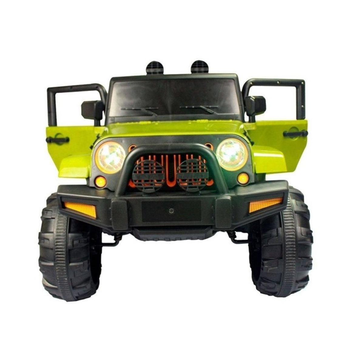 Mini Carro Jipe Elétrico para Crianças Recarregável 12V Controle Remoto Som ImportWay - BW028VD
