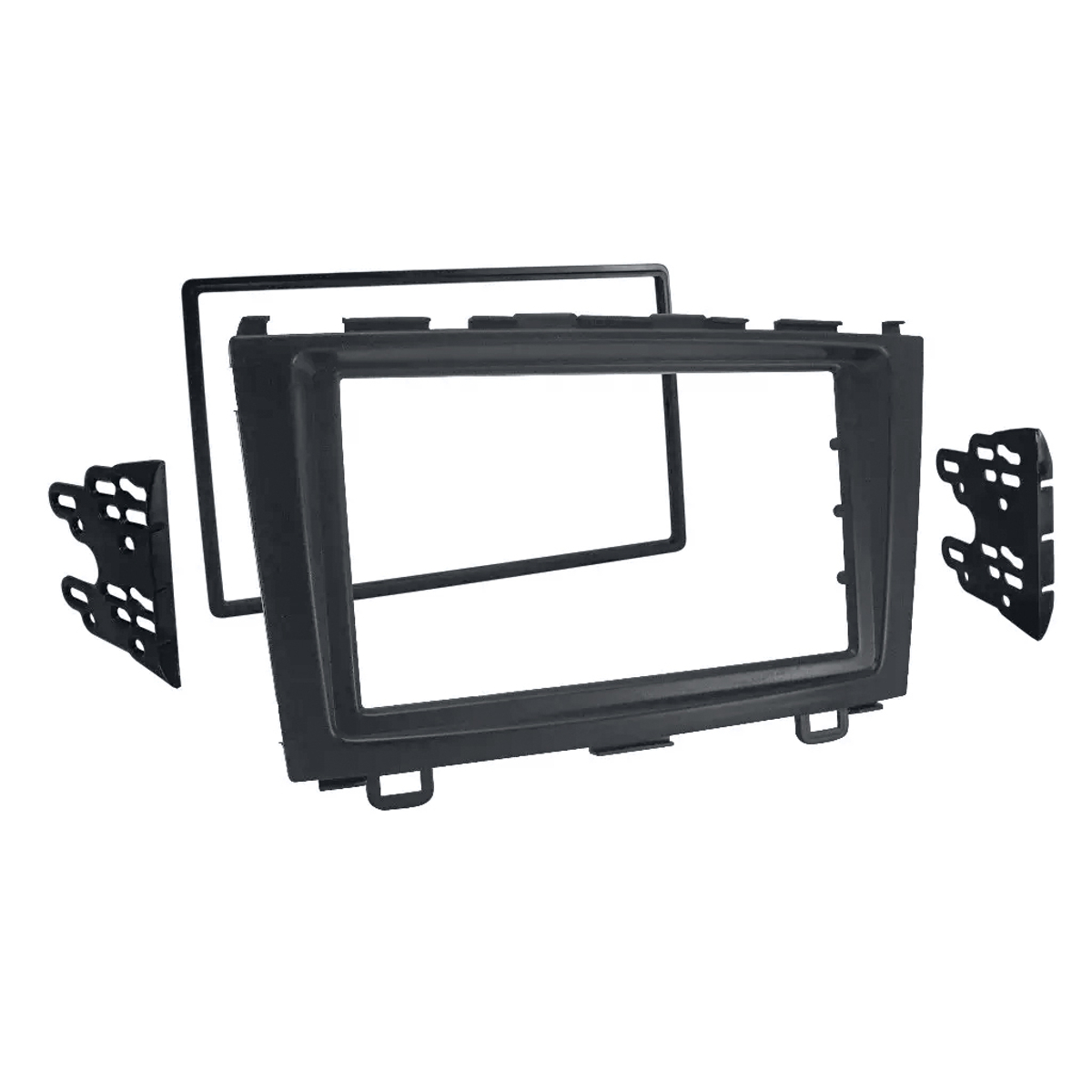 COMP Multimídia Pioneer AVH-Z5280TV 2 DIN DVD Tela Touch 6,8" USB BT TV Digital + Moldura Preta Honda CRV 2007 a 2011