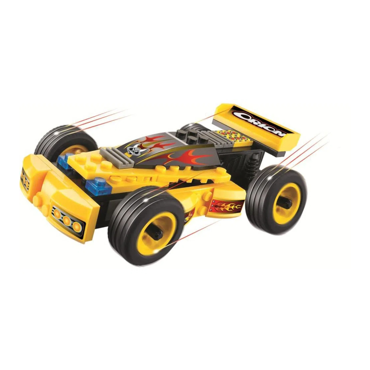 Carrinho Brinquedo de Montar Corrida Maluca Sem Limites 59 Peças Xalingo - 0623.2