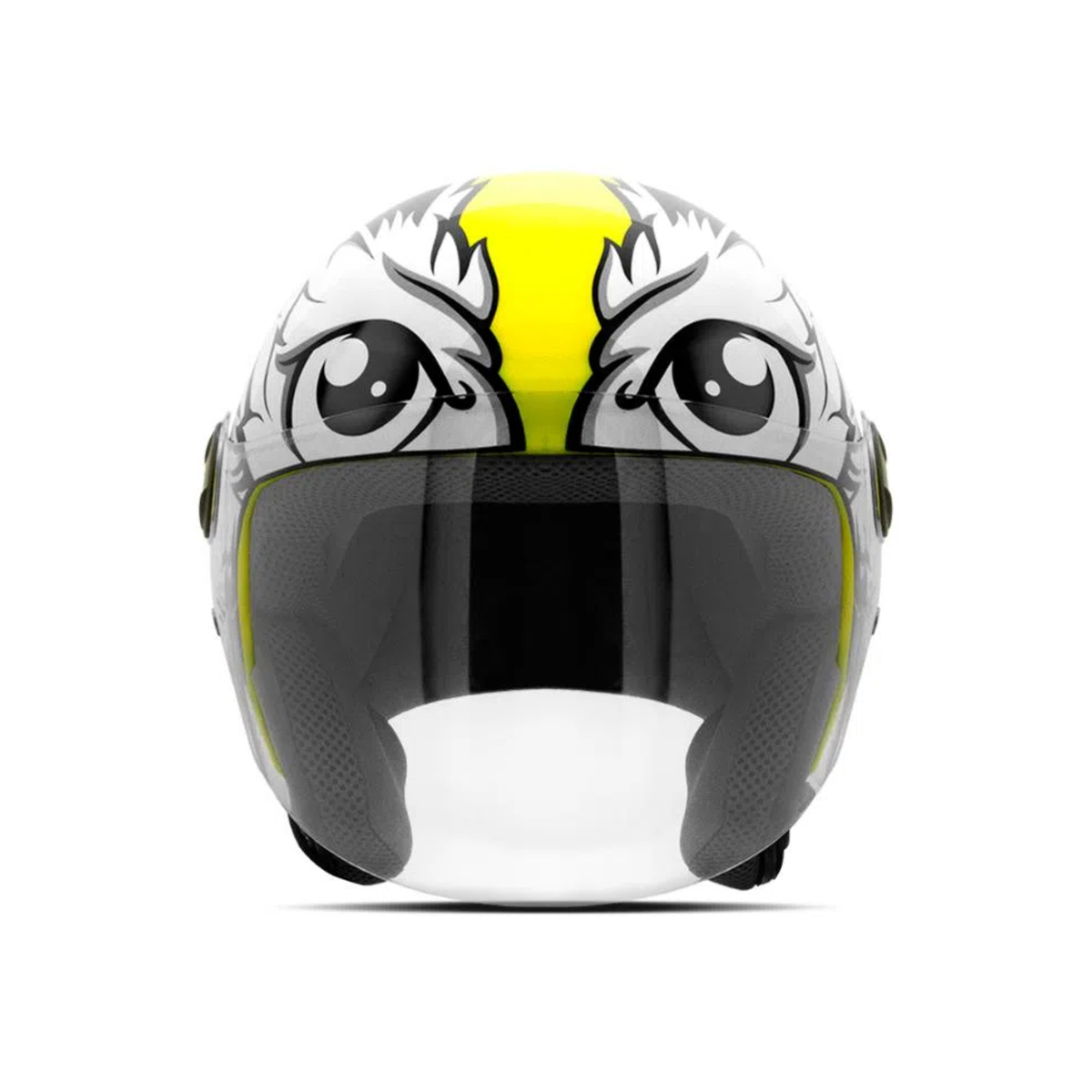 Capacete New Liberty Three GP 88 Pro Tork Cor:Amarelo Fosco;Tamanho:56