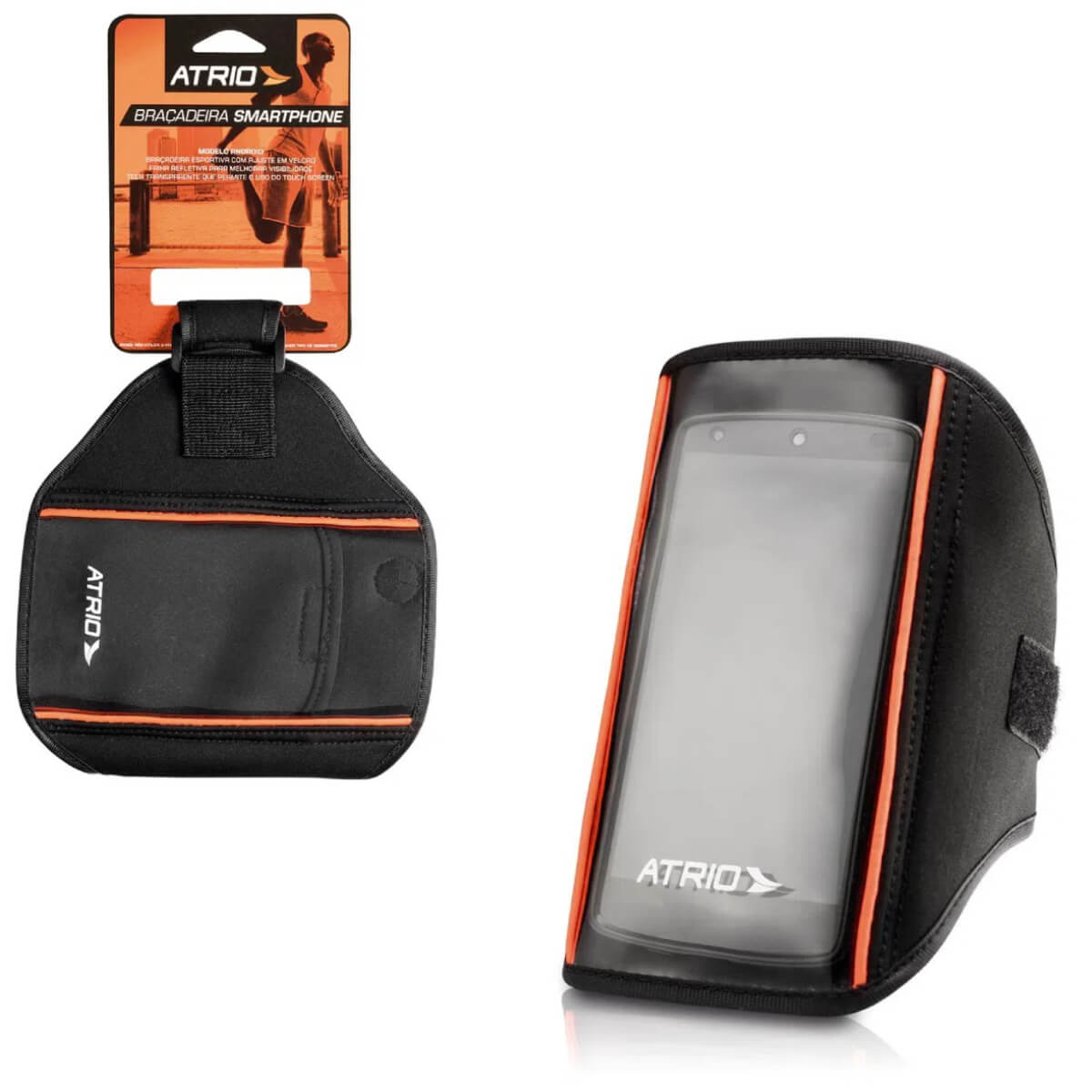 Braçadeira de Neoprene para Smartphone até 5,7 Polegadas Atrio - ES047