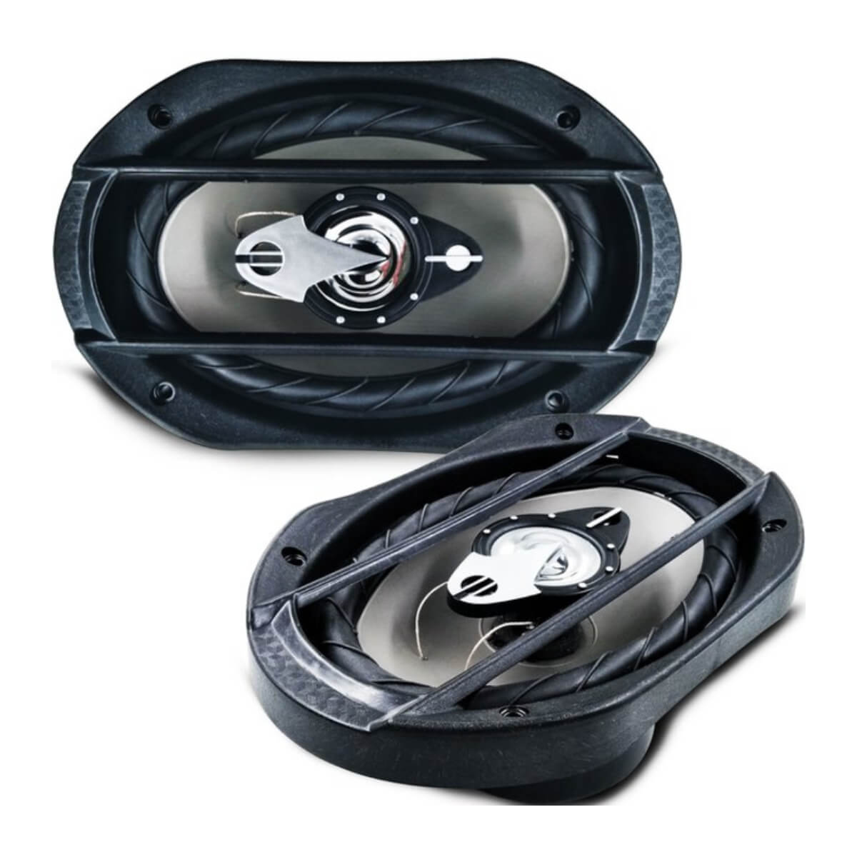 Kit Fácil Som Automotivo Par Alto Falante 6 pol e Par de Alto Falantes 6x9 Leson - 2LS0280KF