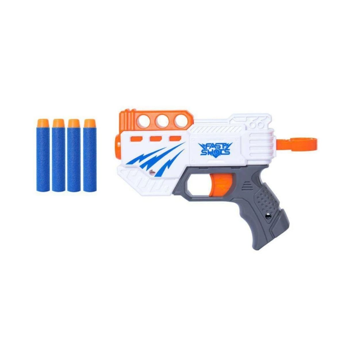 Brinquedo Lançador de dardos X-Target Pistol com 4 Dardos Multikids - BR1457