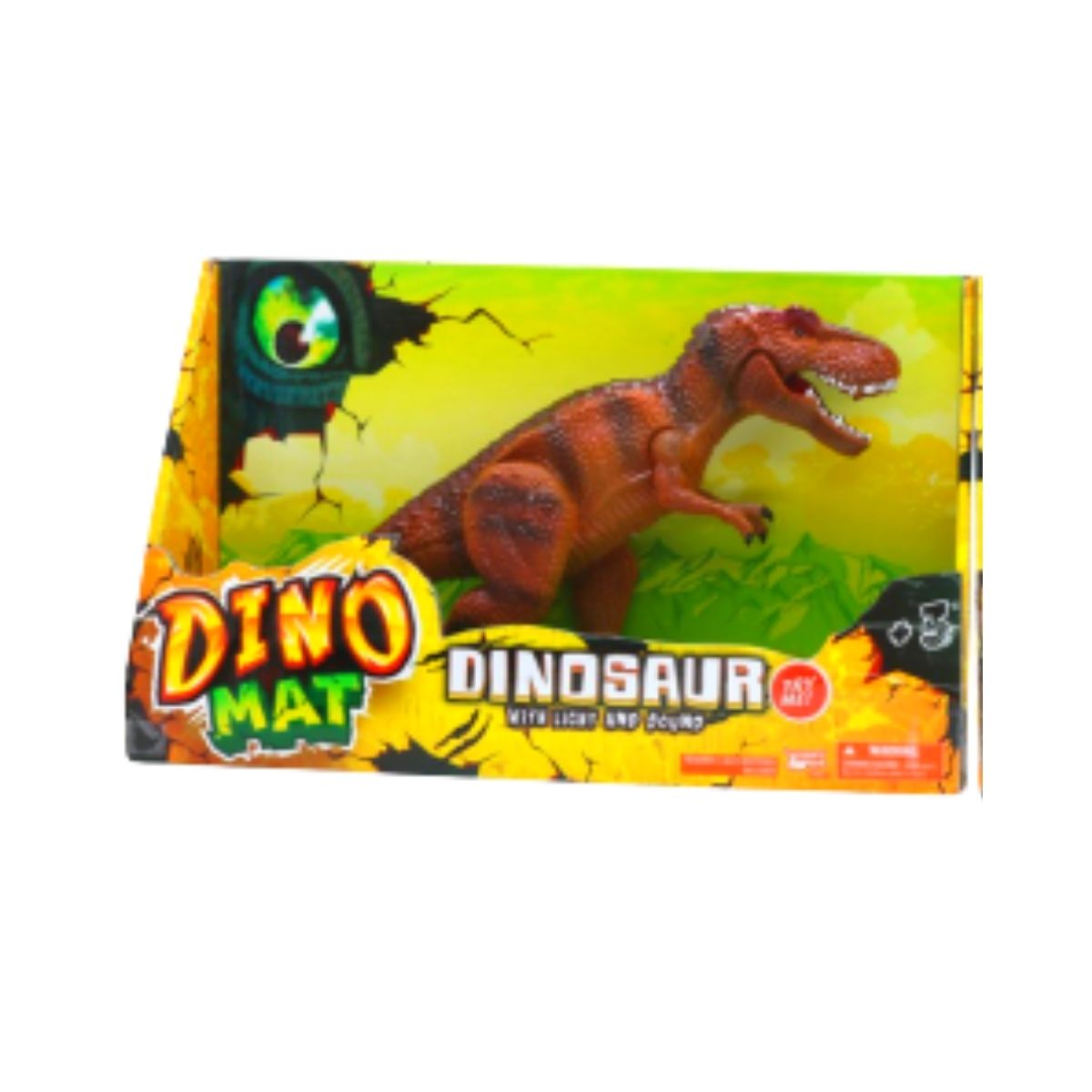 Brinquedo para Crianças Boneco Jurassic Fun T-Rex Dinossauro Com Som Sortido Multikids - BR1466
