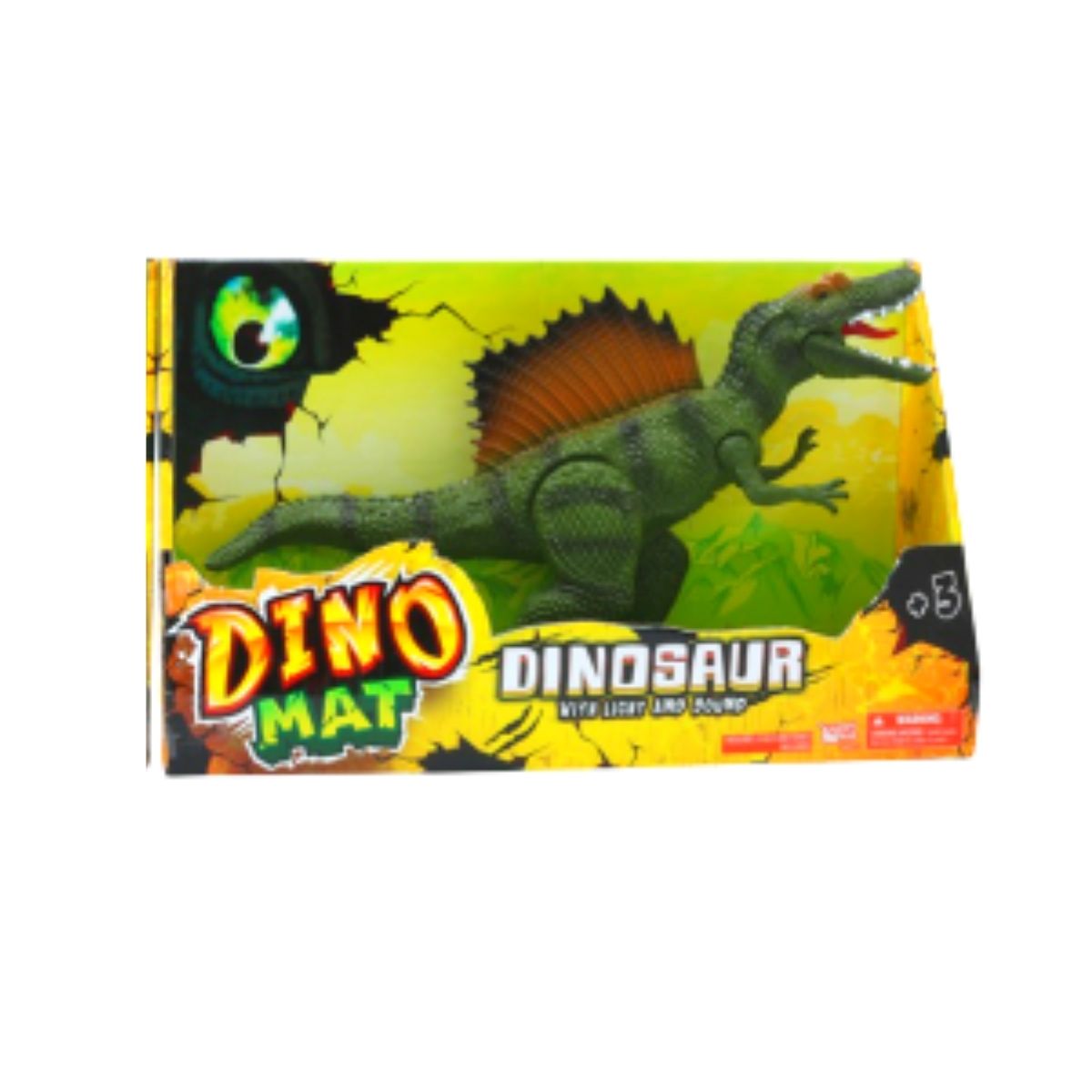 Brinquedo para Crianças Boneco Jurassic Fun T-Rex Dinossauro Com Som Sortido Multikids - BR1466