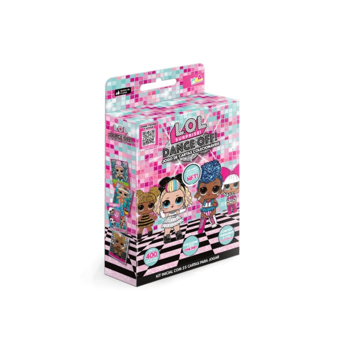 Brinquedo para Criança Jogo de Cartas Kit Inicial LOL Surprise 25 Cartas Copag - 31192