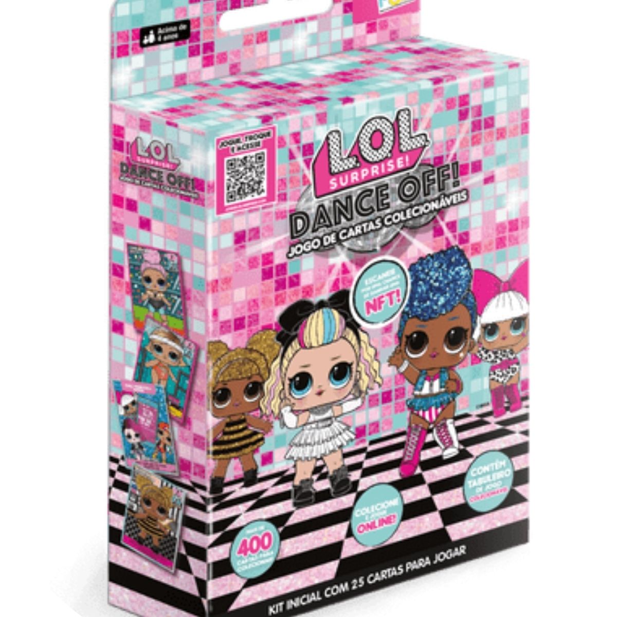 Brinquedo para Criança Jogo de Cartas Kit Inicial LOL Surprise 25 Cartas Copag - 31192