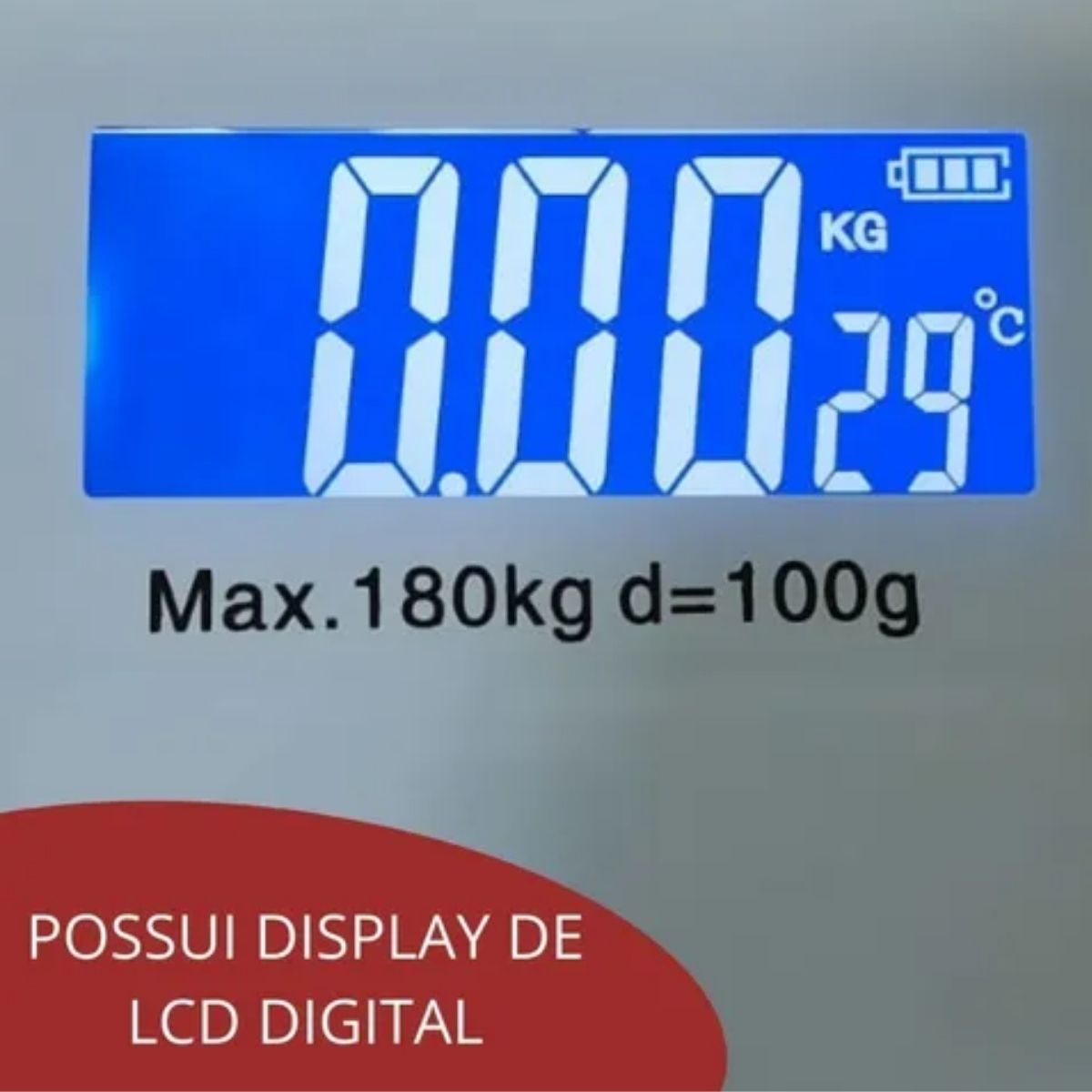 Balança Digital Bioimpedância Com Aplicativo Bluetooth Branca - Importway  IWBDBIO001APPBR
