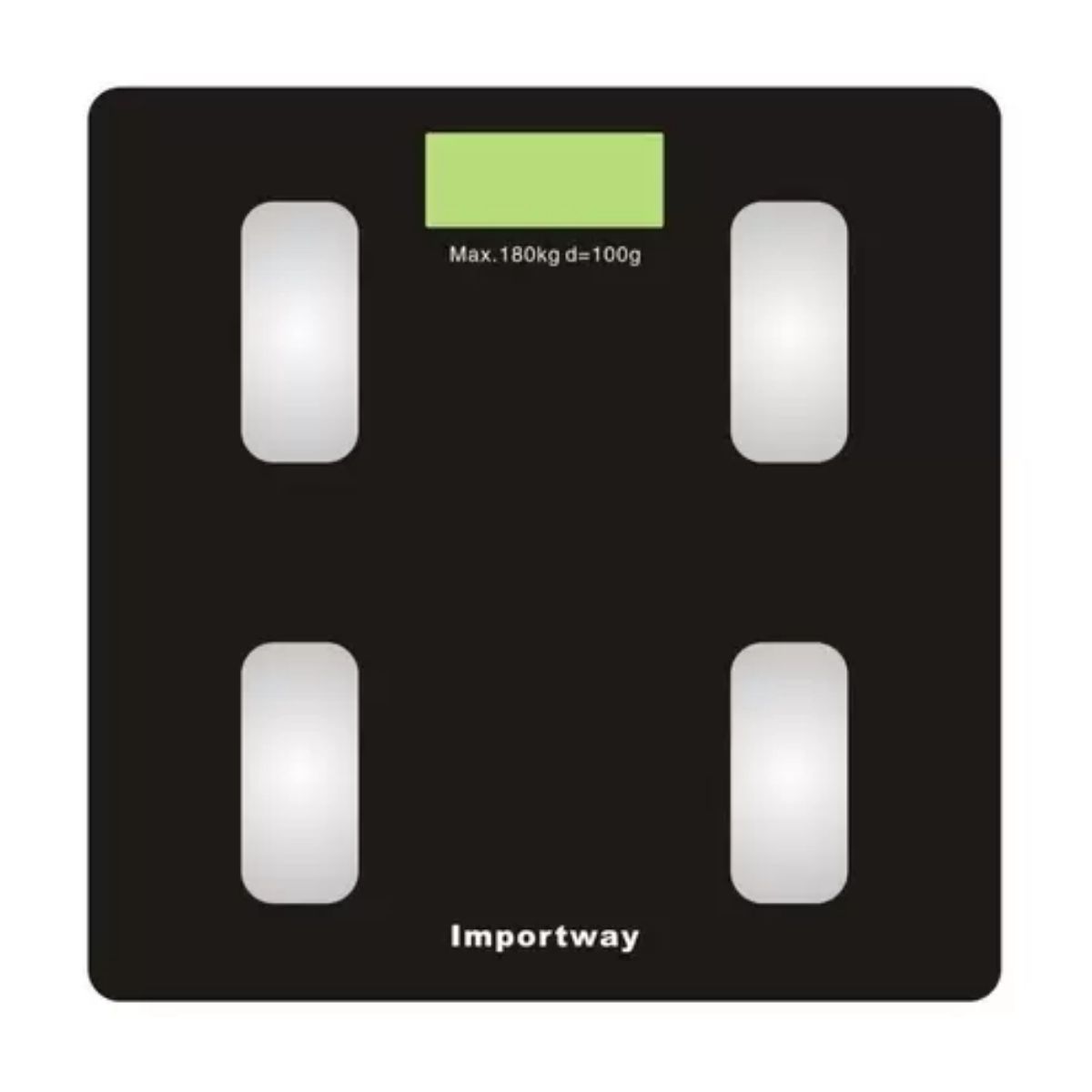 Balança Digital Bioimpedância C/APP Até 180kg Bluetooth Alta Precisão Importway IWBDBIO001APP