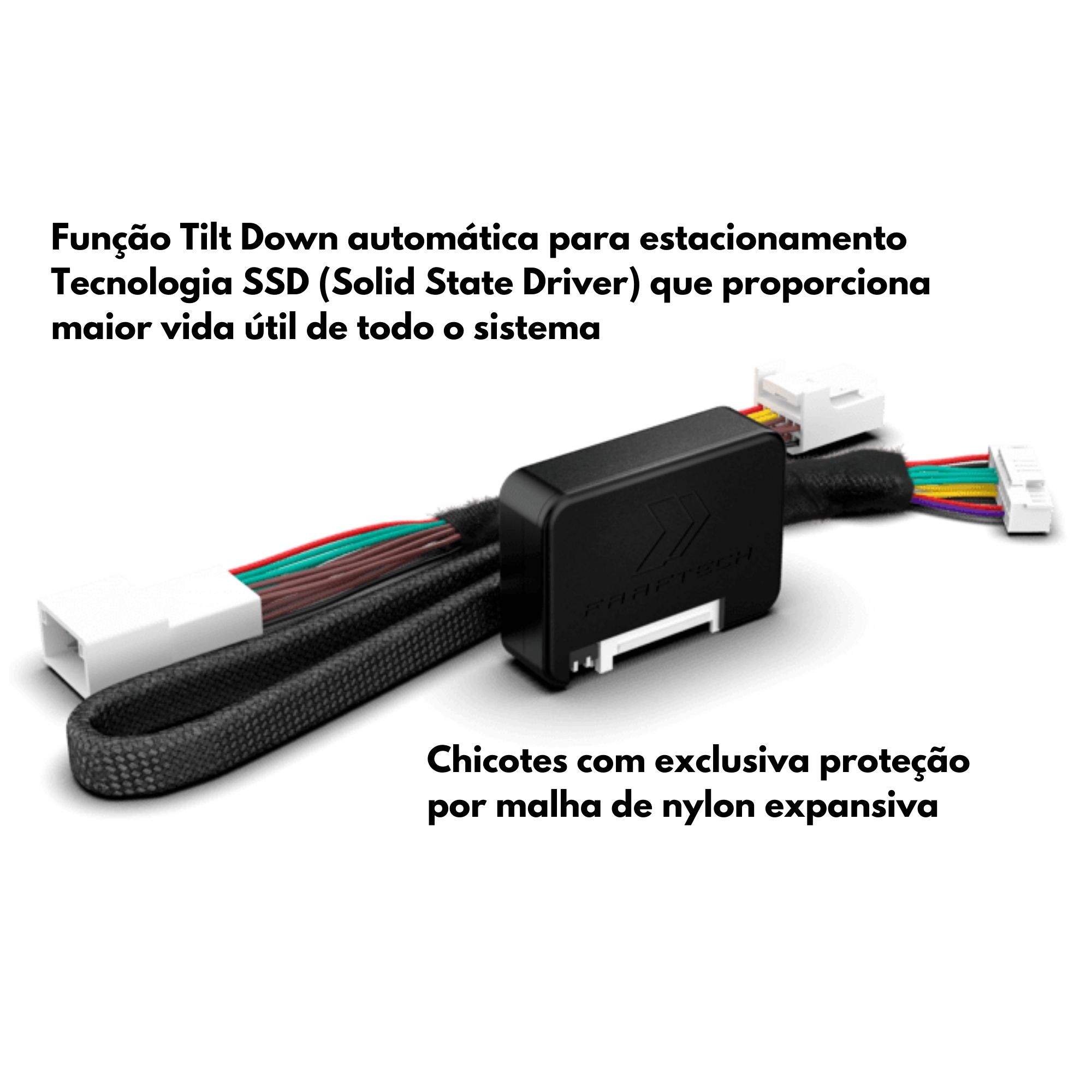 Interface de Automação e Conforto para Retrovisor Tilt Down no Carro Creta 2022 Faaftech FT-AC-HY4