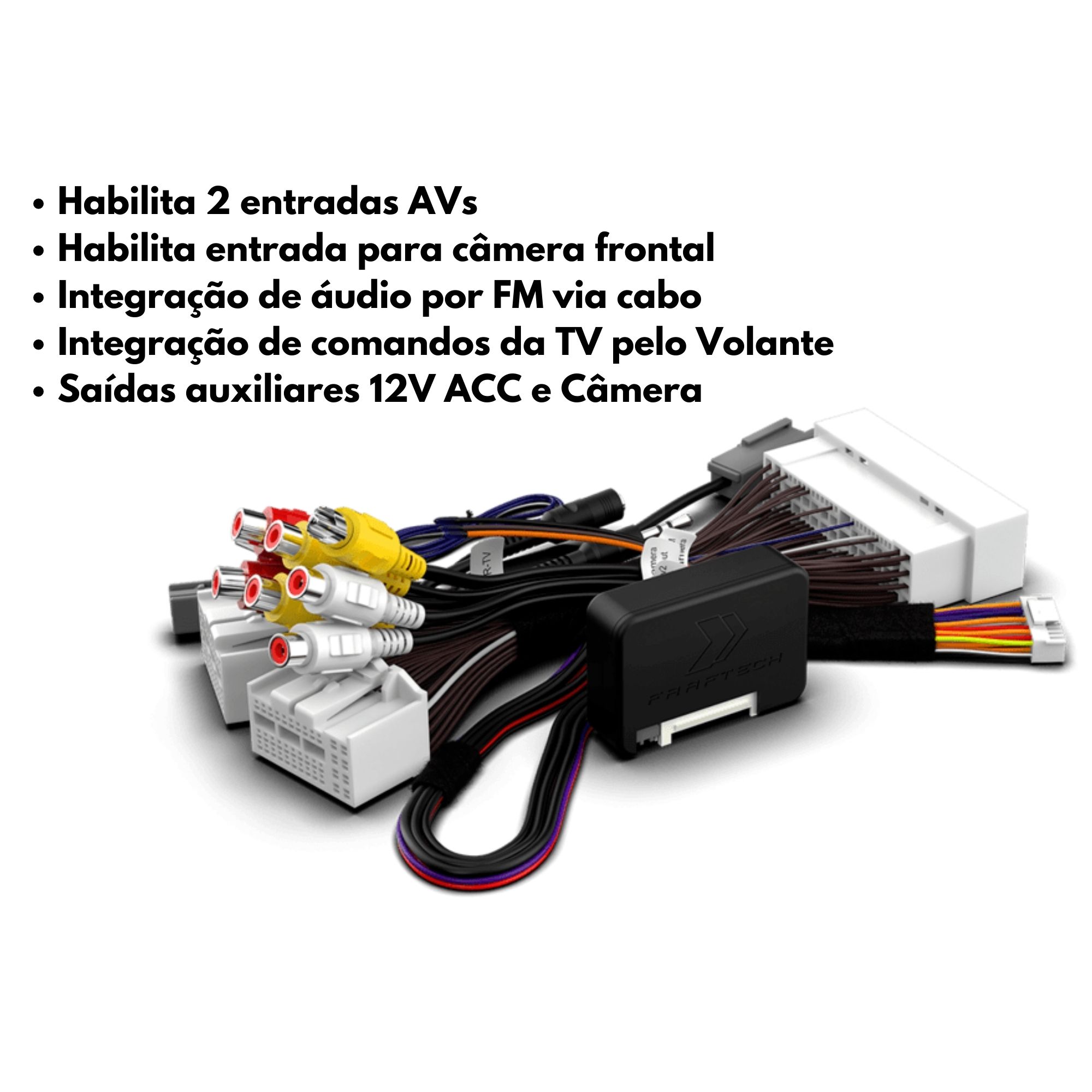 Interface de Vídeo Para Hyundai Creta 2022 Com tela De 8 Pol Plug and Play Faaftech - FT-VF-HY6