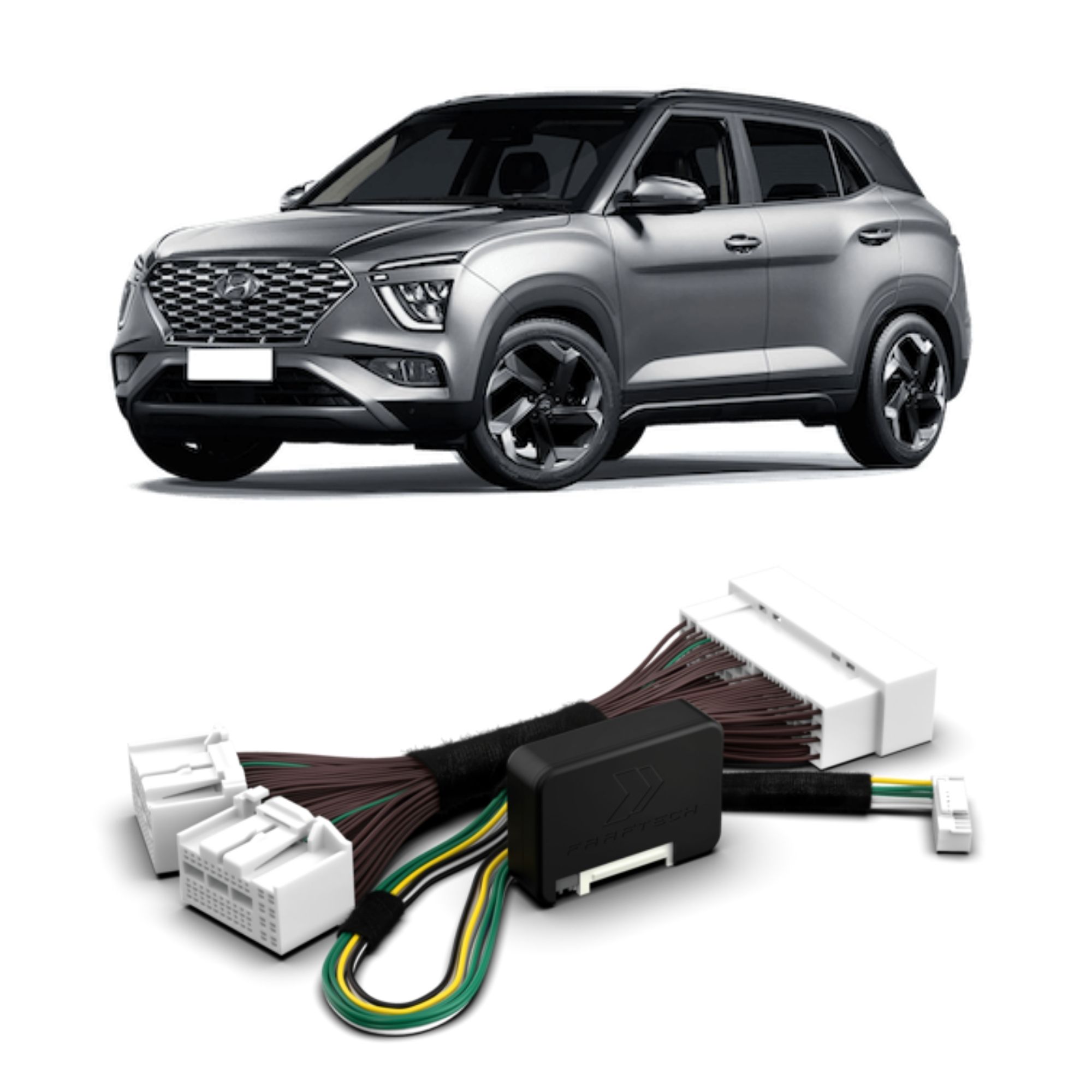 Interface de Vídeo Para Creta 2022 Com tela De 10,25 Pol Plug and Play Faaftech - FT-VF-HY7