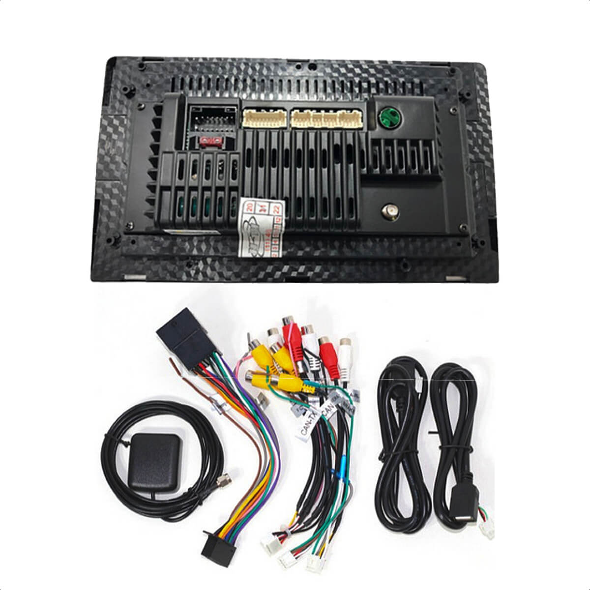 Central Multimídia 2 Din Android 8.1 MP5 9 Polegadas HT-9122 WiFi GPS USB Android e iOS H-Tech