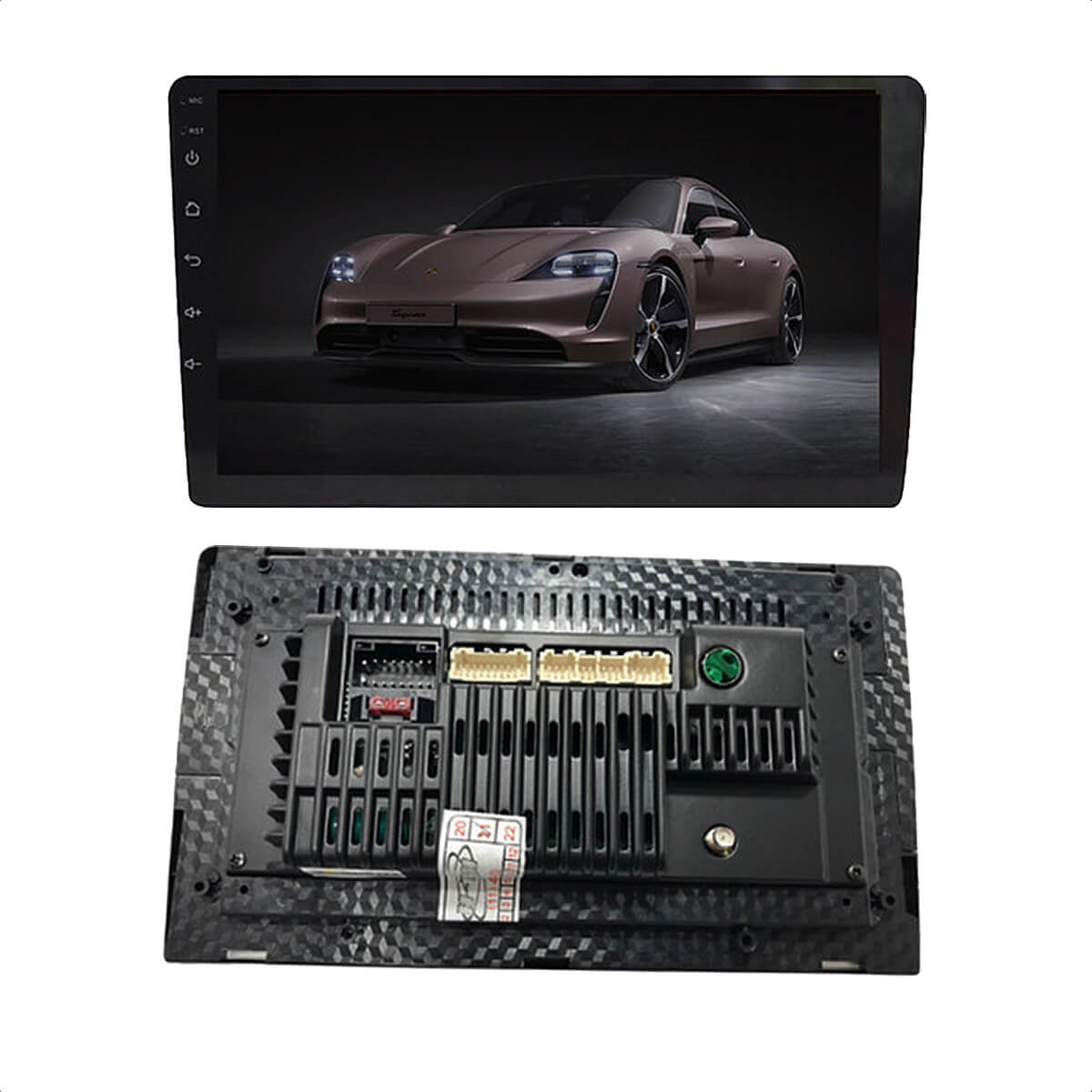 Central Multimídia 2 Din Android 8.1 MP5 9 Polegadas HT-9122 WiFi GPS USB Android e iOS H-Tech