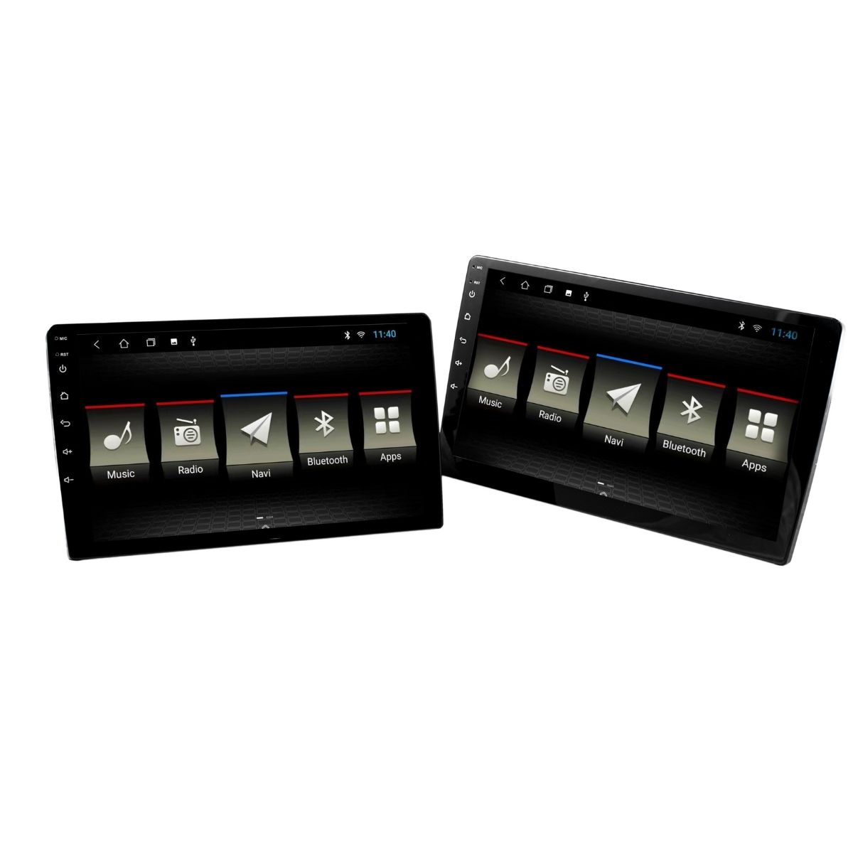 Central Multimídia 2 Din 9 polegadas Android 10 MP5 Android e iOS Bluetooth USB FM JR8