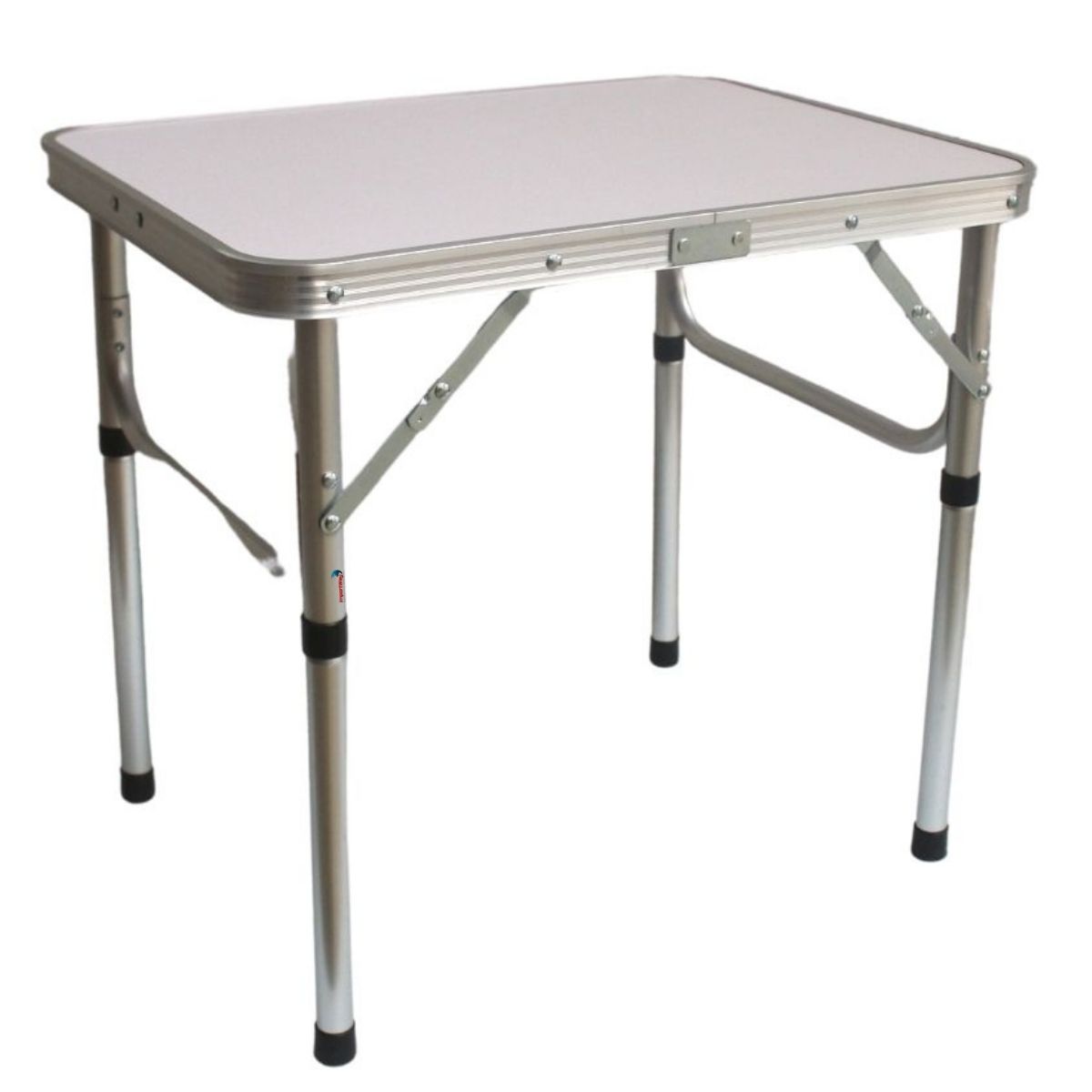 Mesa Camping Dobrável Vira Maleta Compacta Ajustável 60x45x59cm Alumínio Importway - IWMCD6045