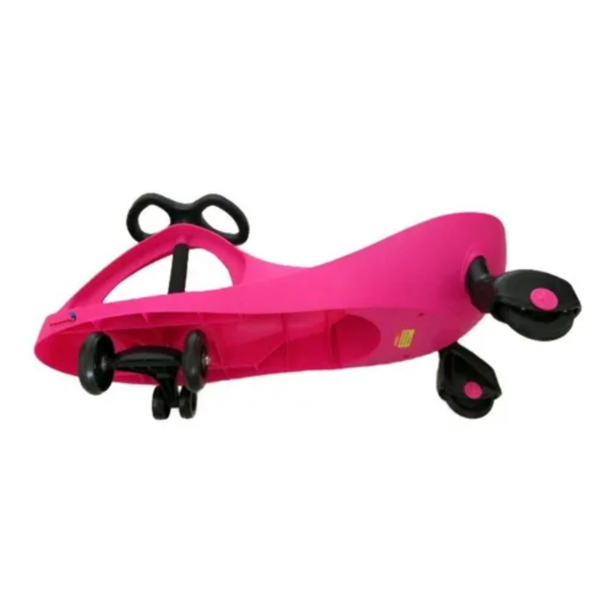 Brinquedo Infantil Carrinho de Rolimã Apoio Pés Antiderrapante até 60kg Rosa Importway - BW004R