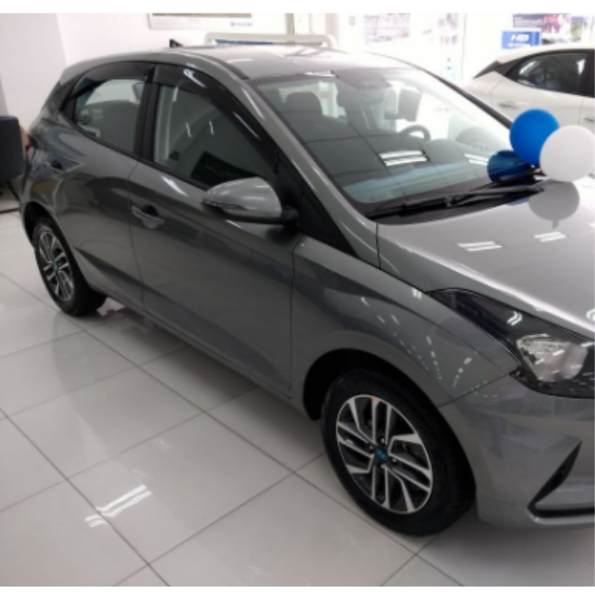 Calha de Chuva Para Hyundai HB20 Hatch 2020 a 2025 Defletor TG Poli 25.008