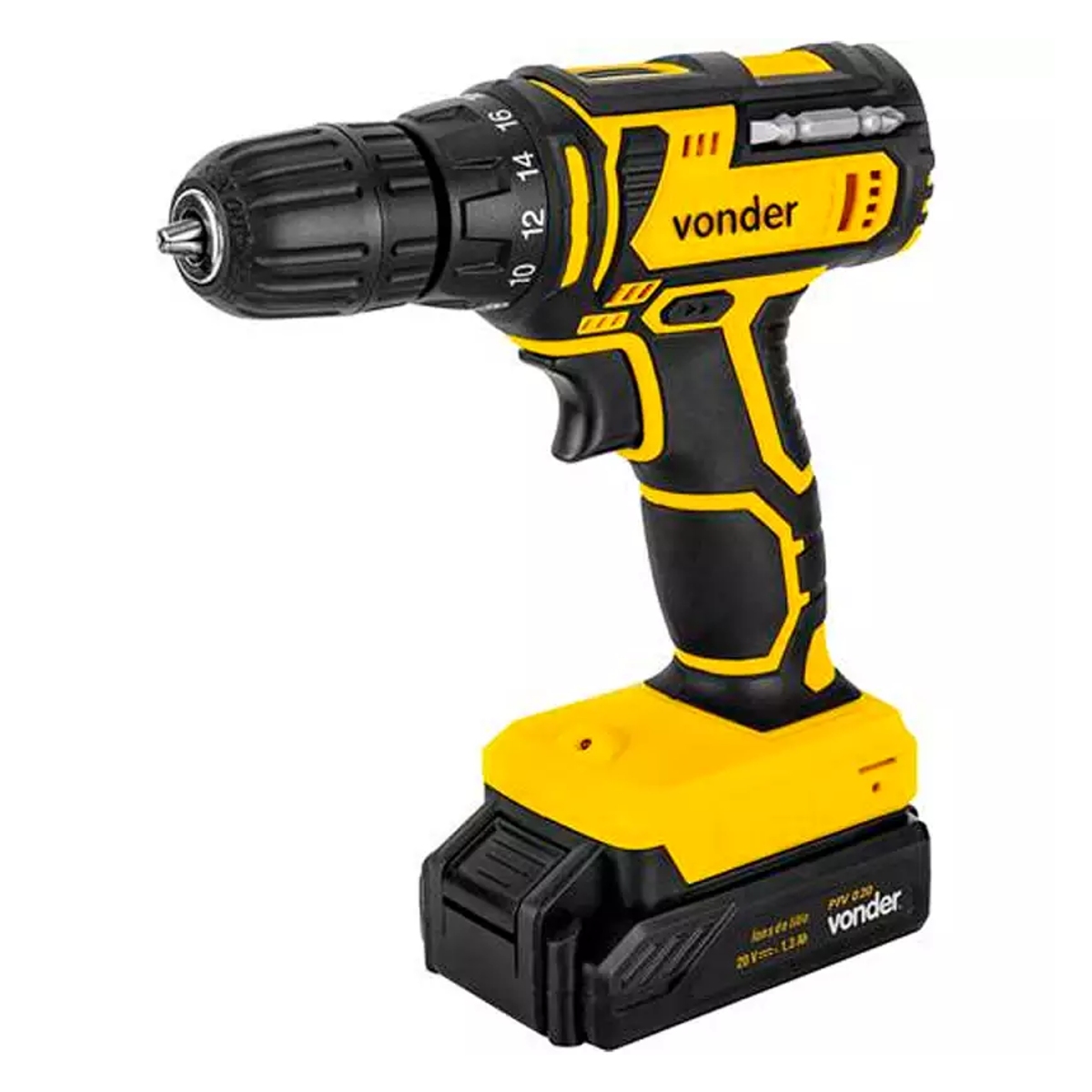 Parafusadeira/Furadeira Bateria 20V PFV020 c/ 18 Posições de Torque Vonder - 60.01.020.000