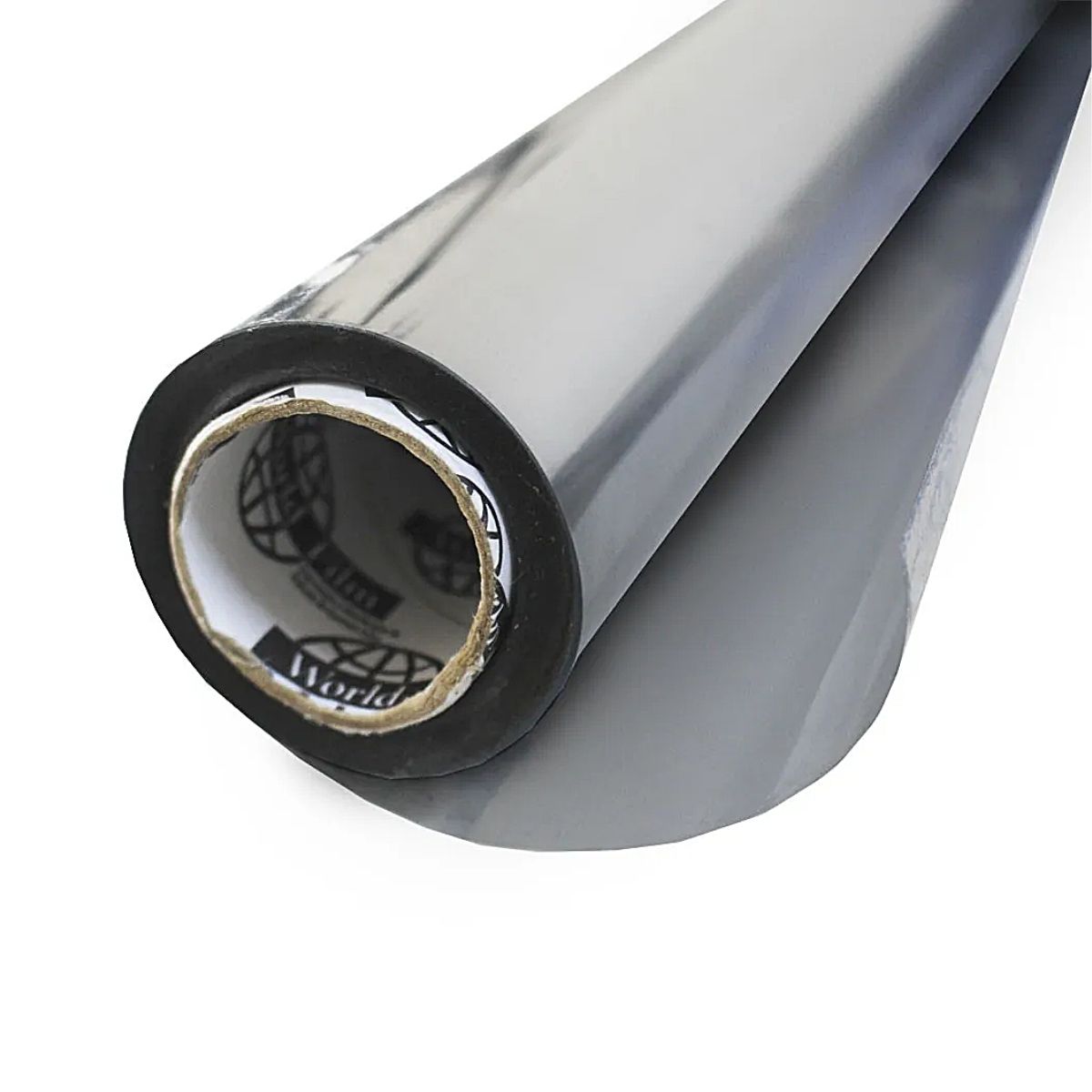 Insulfilm Profissional Azul/Prata Grafite G15 15 Metros Lineares World Film 44152