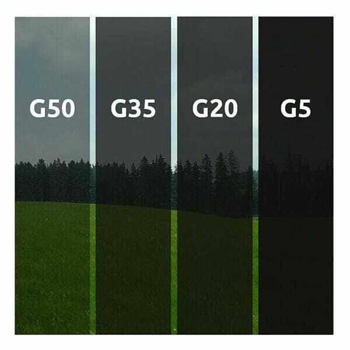 Insulfilm Profissional  Azul/Prata Grafite G20 15 Metros Lineares World Film 999202
