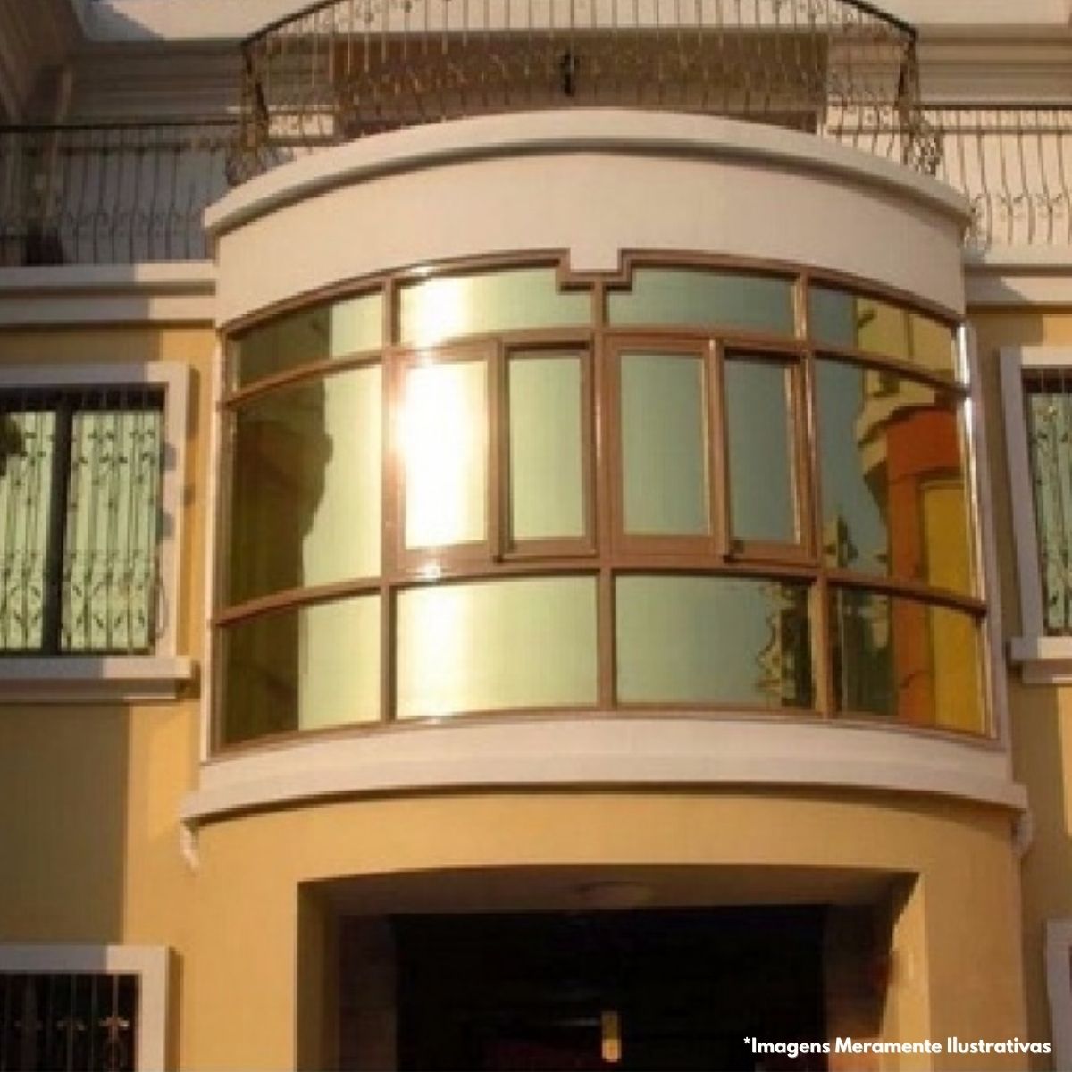 Insulfilm Profissional Película Espelhado Ouro G20 1/2 Bobina 15 Metros Lineares World Film 59202