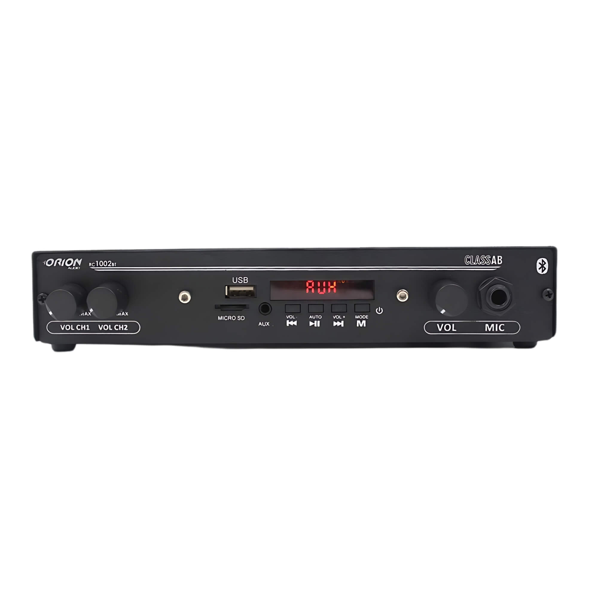 Amplificador Receiver 40W RMS USB, Micro Sd, Bluetooth, FM Bivolt TSR Orion - 2AMP1002B