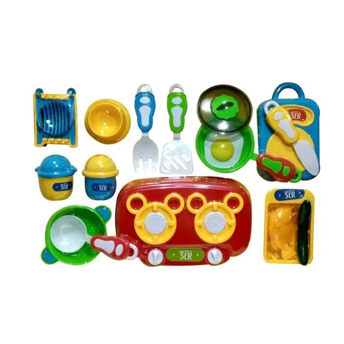 Brinquedo Infantil Brincando de Ser Kit Pequeno Chef Com Acessórios Multikids - BR954A