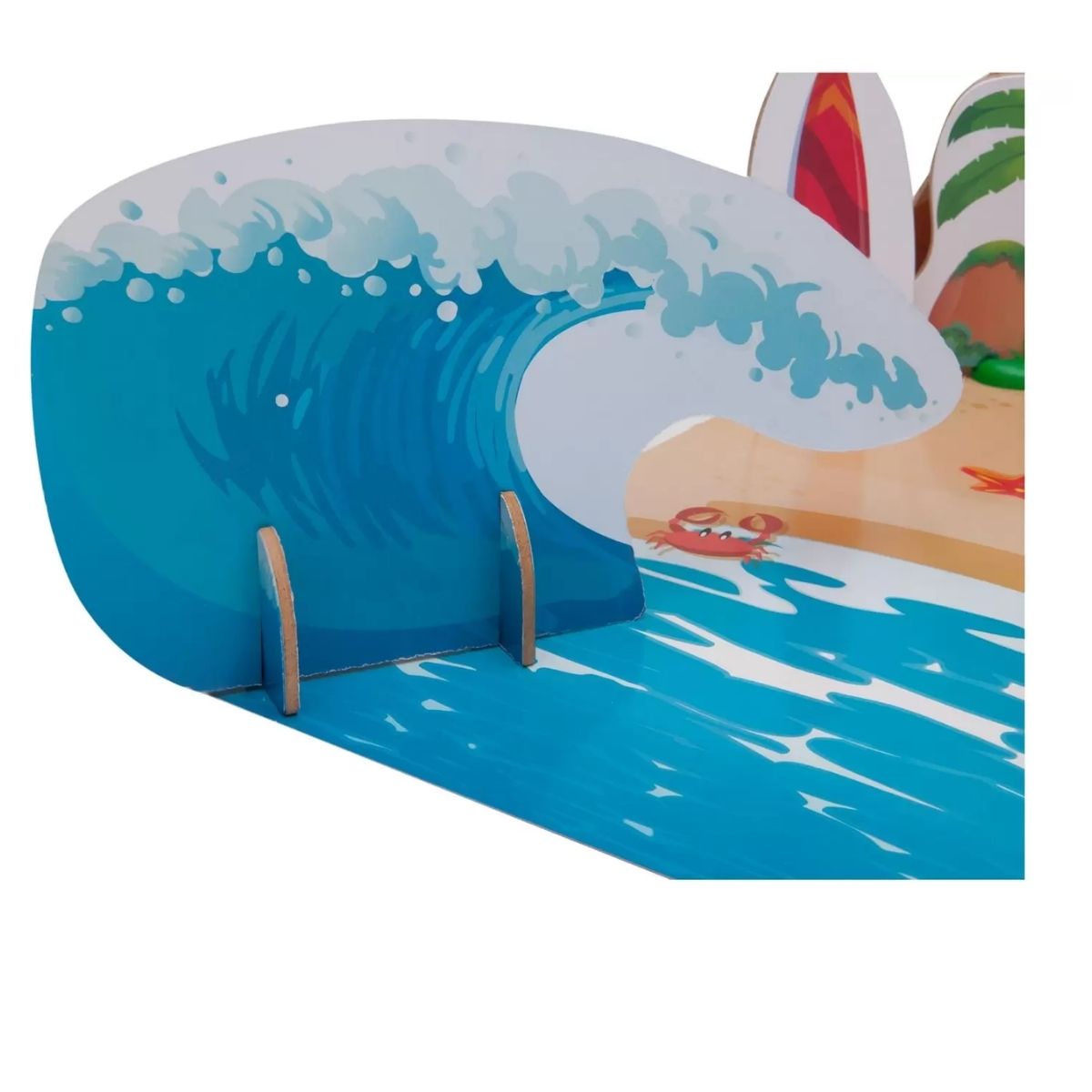 Brinquedo para Criança Quebra Cabeça 3D Playset Ilha Dos Fofossauros com 30 peças Xalingo 5446.5
