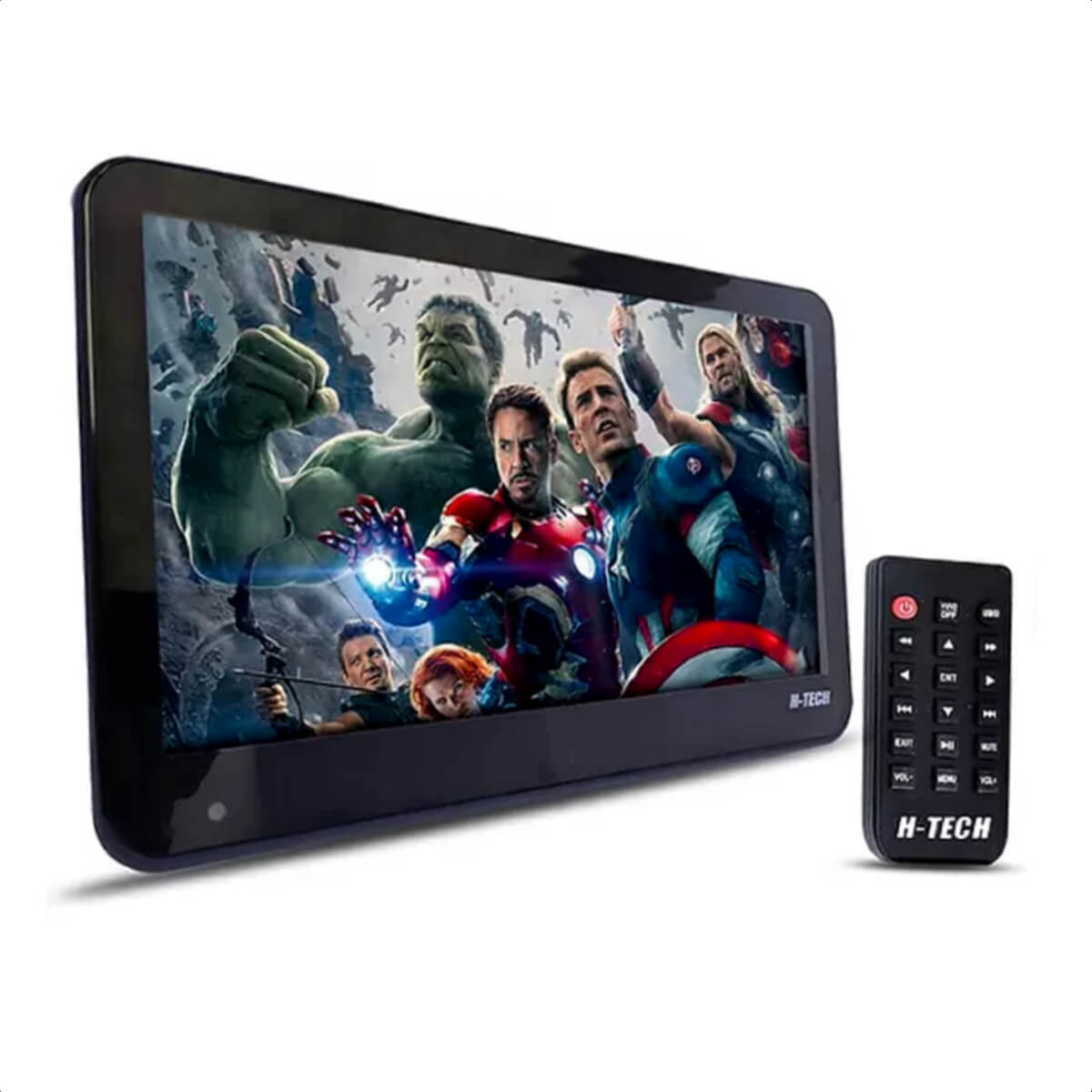 Tela Encosto 10" Acoplar Full HD ET1000 TouchBluetoothUSBSD Card Aux Espelhamento Android-IOS H-Tech