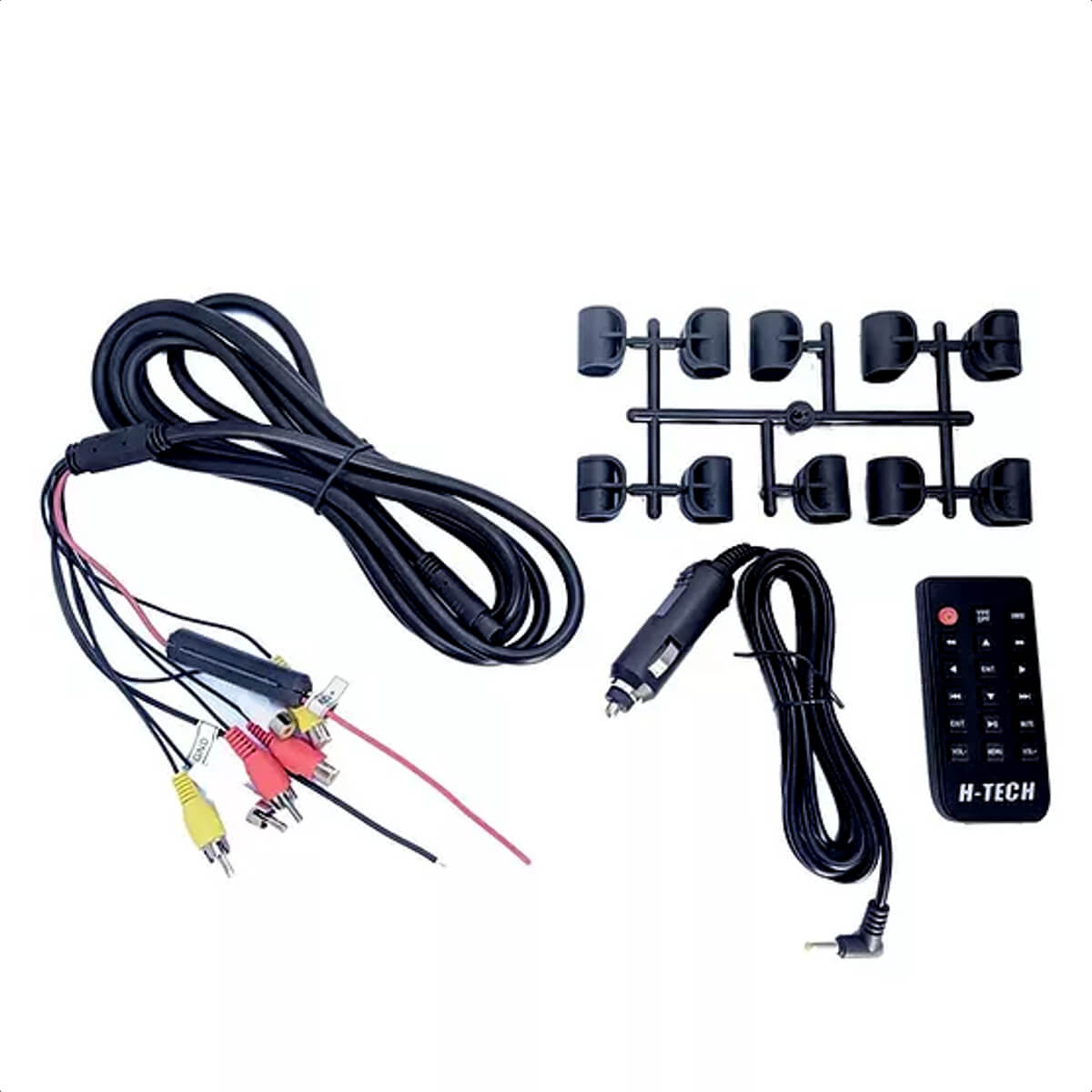 Tela Encosto 10" Acoplar Full HD ET1000 TouchBluetoothUSBSD Card Aux Espelhamento Android-IOS H-Tech