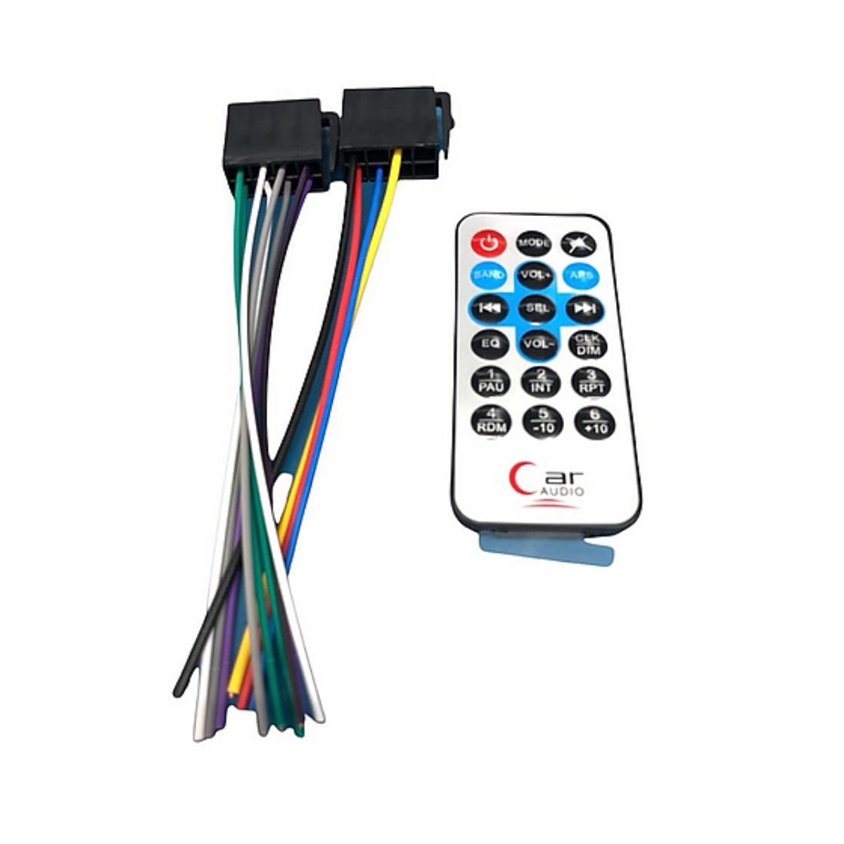 Rádio de Carro BT 1"Din Som Automotivo 2 Entradas USB SD FM c/ Controle Remoto H-Tech - HT-1023
