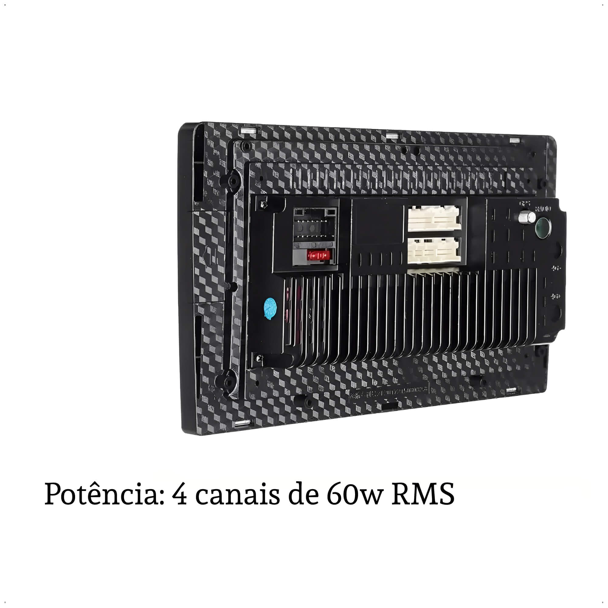 Central Multimídia Android 11 MP5 Slim 10 Polegadas USB Bluetooth FM Android/IOS H-Tech HT-9610