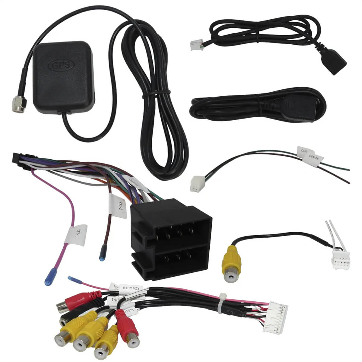 Central Multimídia Encaixe 1 Din 2 Din Android 11 HT-9722 MP5 9 Pol WiFi GPS Android iOS H-Tech