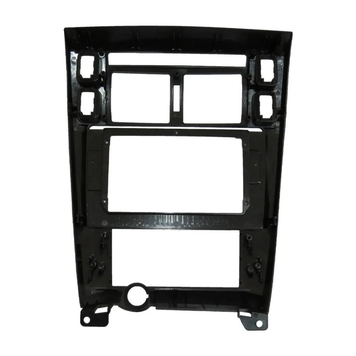 Moldura 2 Din 10 Polegadas Preto Hyundai Tucson 2007-2011 Ar Digital e Analógico EPX10HY008-Expex