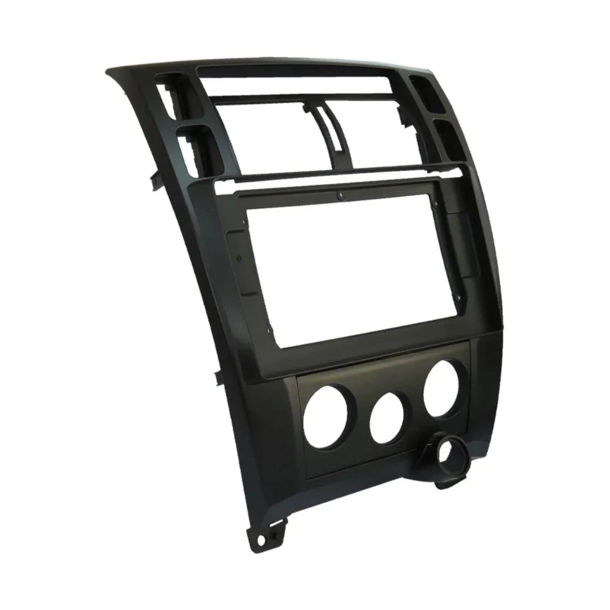 Moldura 2 Din 10 Polegadas Preto Hyundai Tucson 2007-2011 Ar Digital e Analógico EPX10HY008-Expex