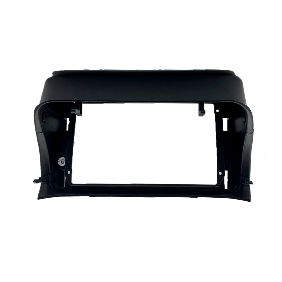 Moldura 2 Din 9 Polegadas Fiat Argo 2018 em diante Preto Expex - EPX9FT006