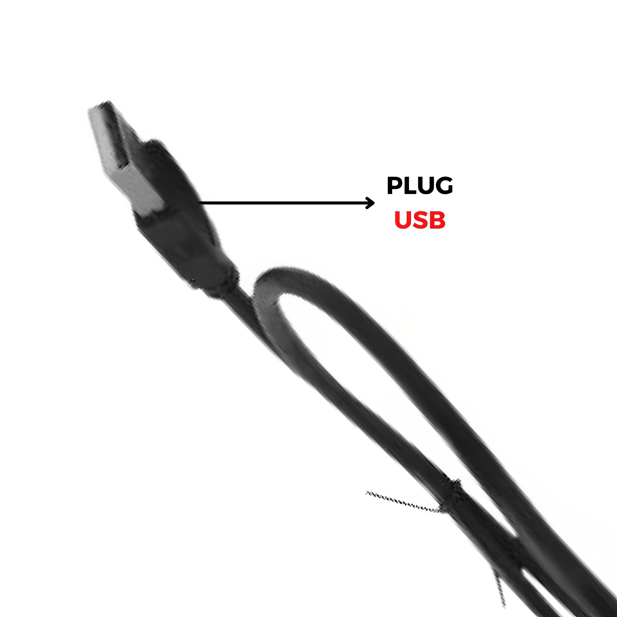 Cabo Extensão USB para Adaptação Redondo Expex - EXC USB-RD