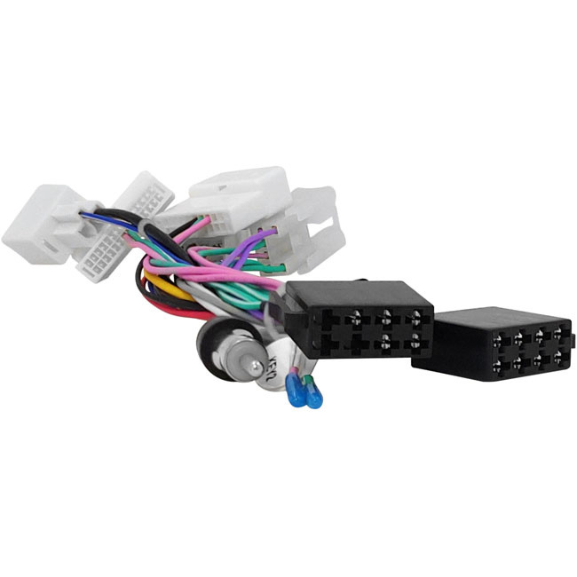 Kit Fácil Chicote de ligação de som e Adaptador Linha Toyota 2008 até 2018 Expex -EXC TO-073