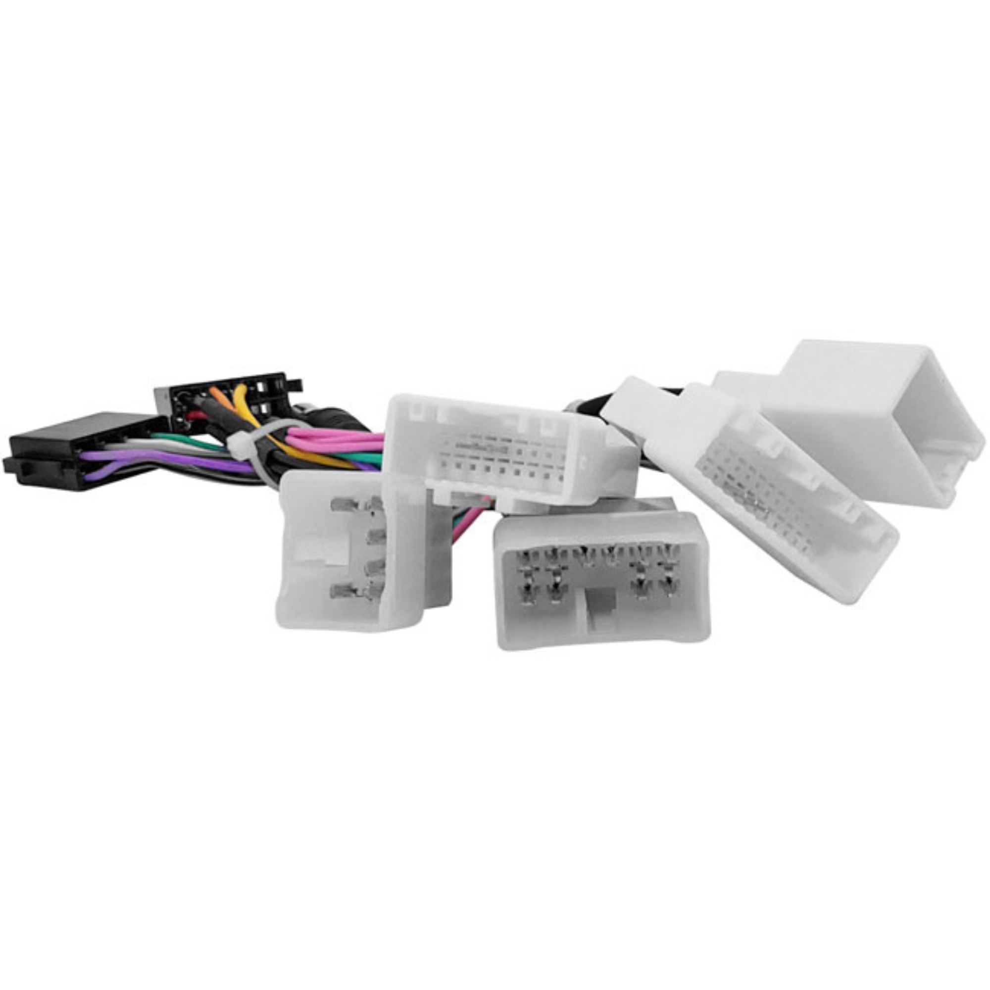 Kit Fácil Chicote de ligação de som e Adaptador Linha Toyota 2008 até 2018 Expex -EXC TO-073