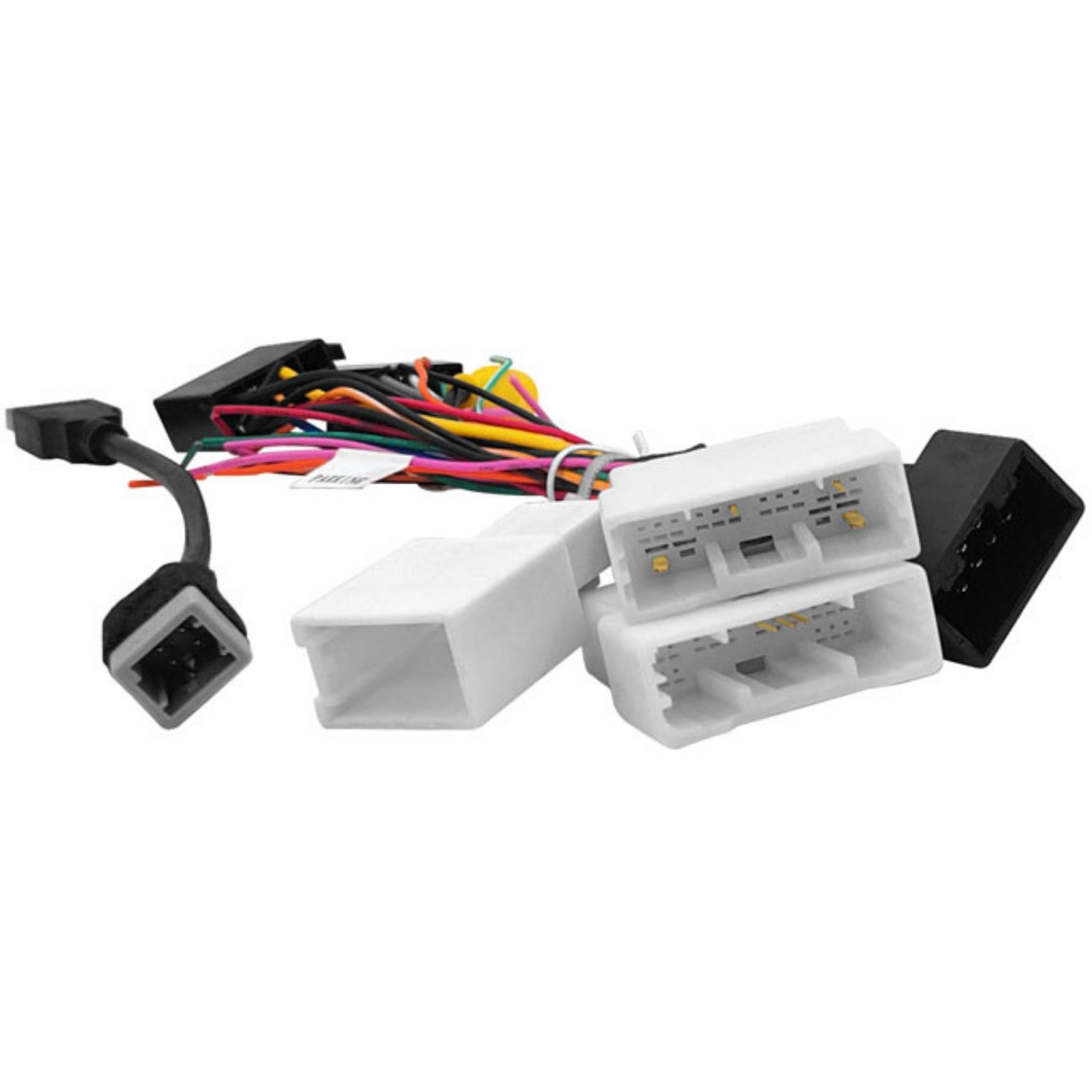 Kit Chicote ligação Adaptador Antena Plug P/Interface Volante P/Auto-Falante C/USB + RCA EXC TO-07
