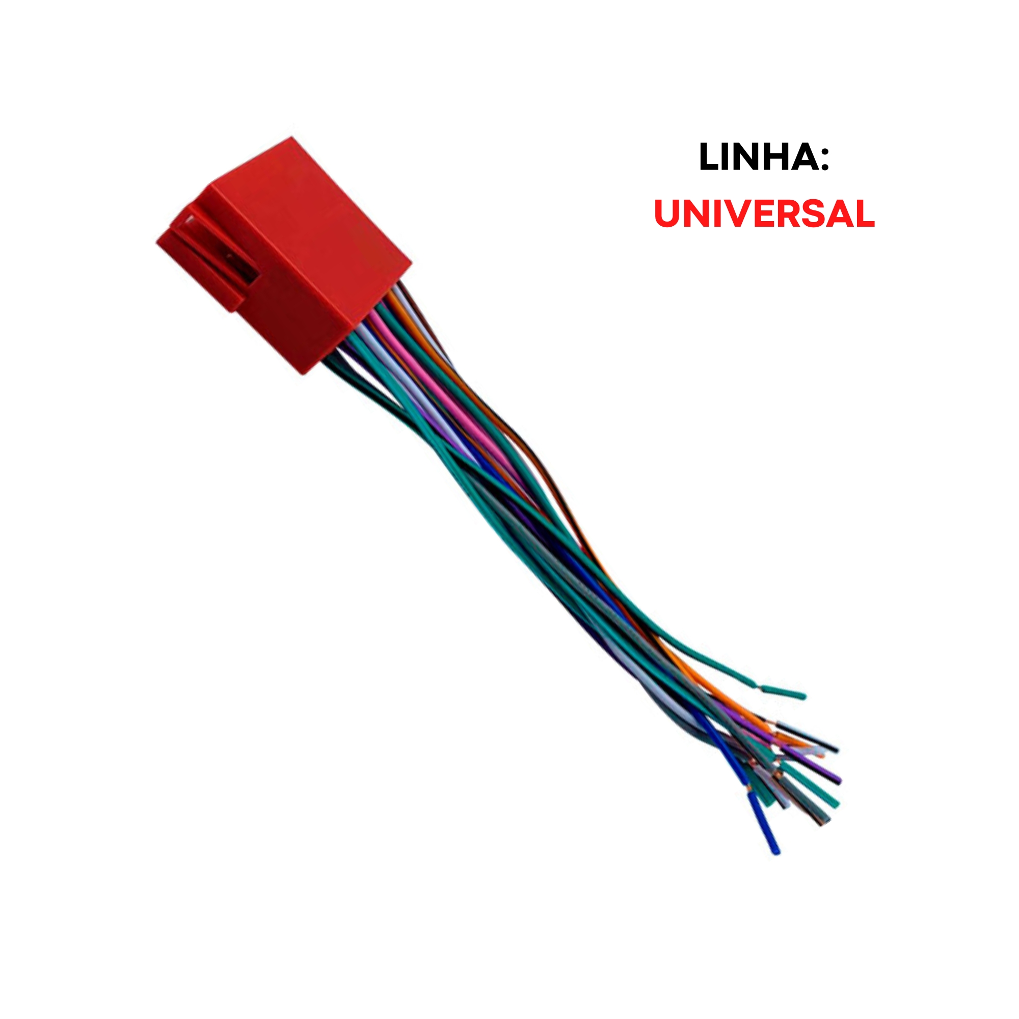 Chicote Mini-ISO para Interface de Volante Universal Expex - EXC ISO-077