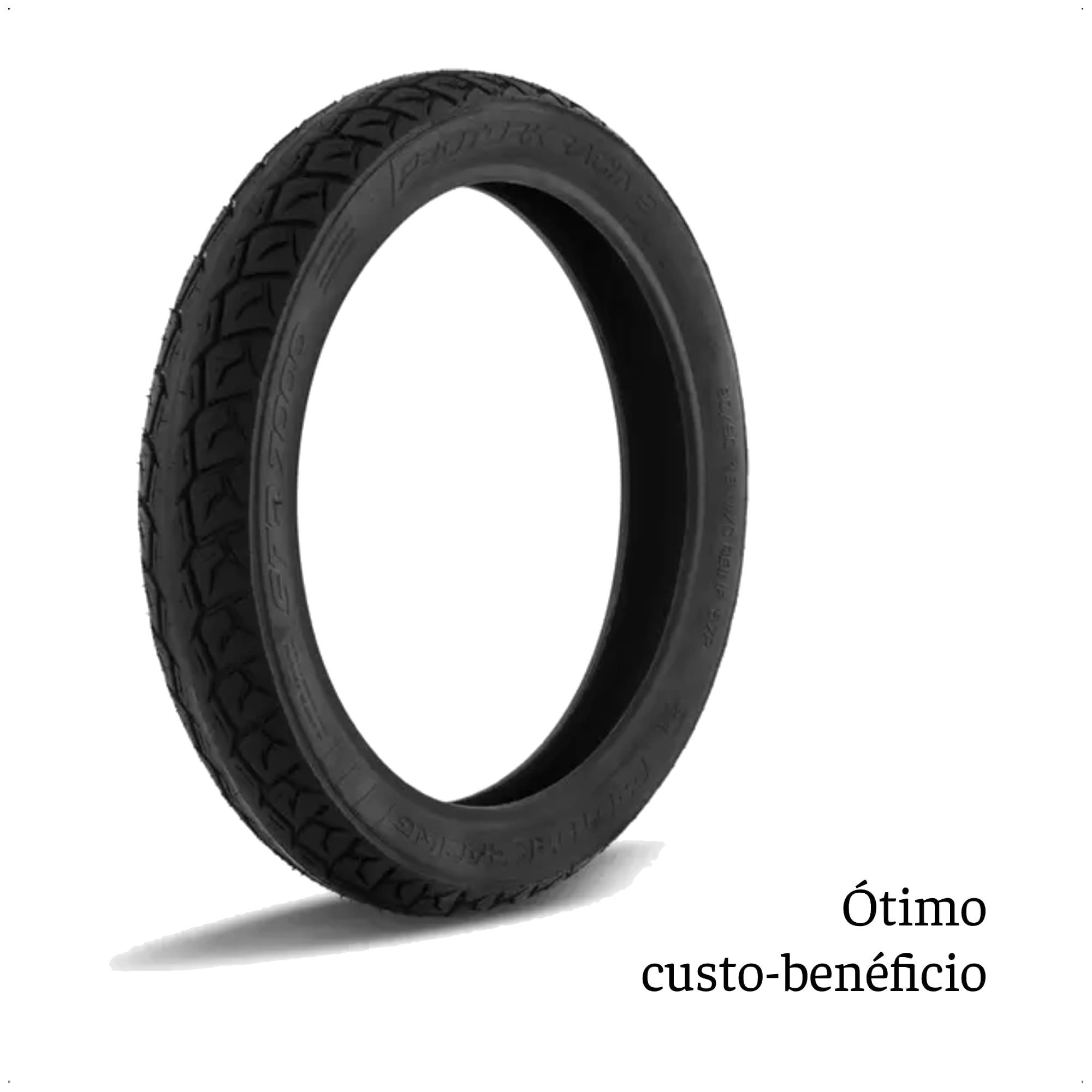 Pneu de Moto Dianteiro Aro 17 2.50 Câmara de Ar Pro Tork - PND-02