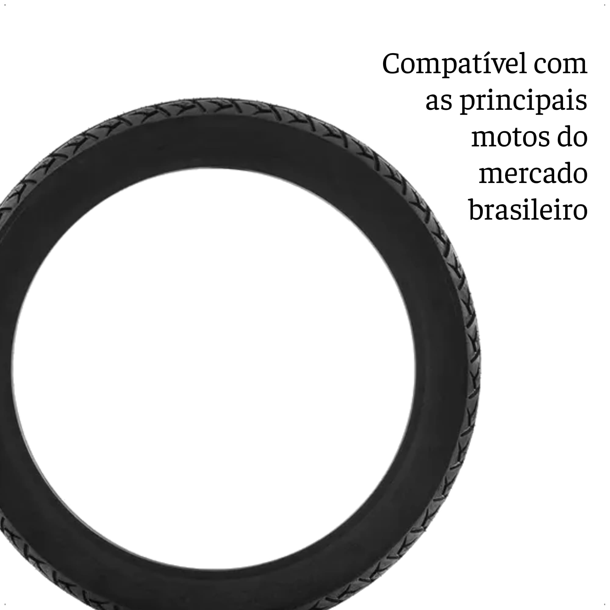 Pneu de Moto Traseiro Aro 14 80/100 Câmara de Ar Pro Tork - PNT-02